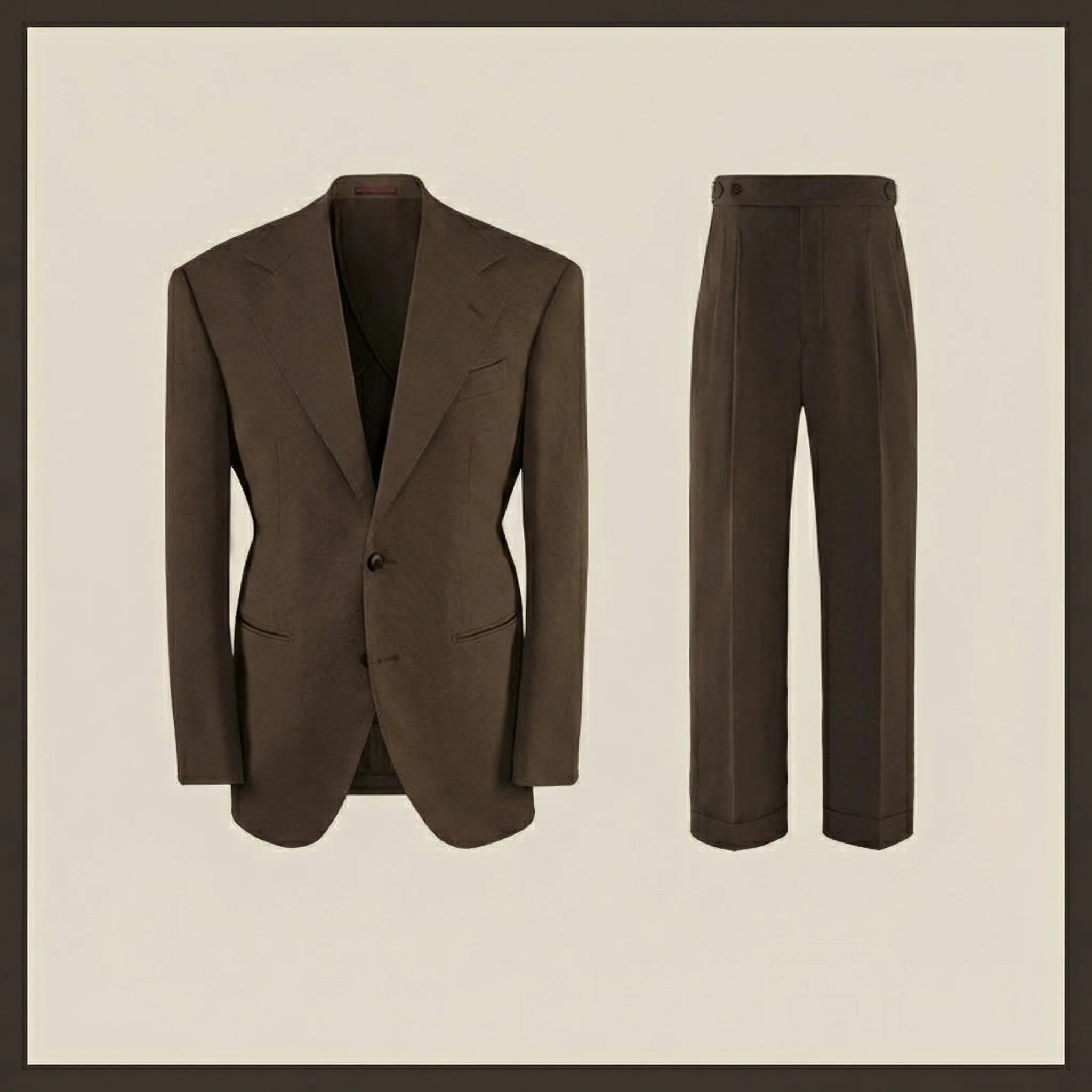Linen-Blend Breathable Suit - Image 6