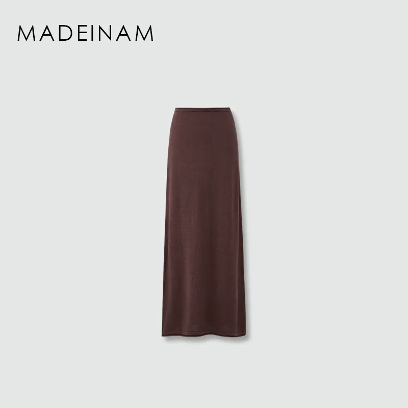 Linen-Blend Scoop Neck Top & Skirt - Image 7