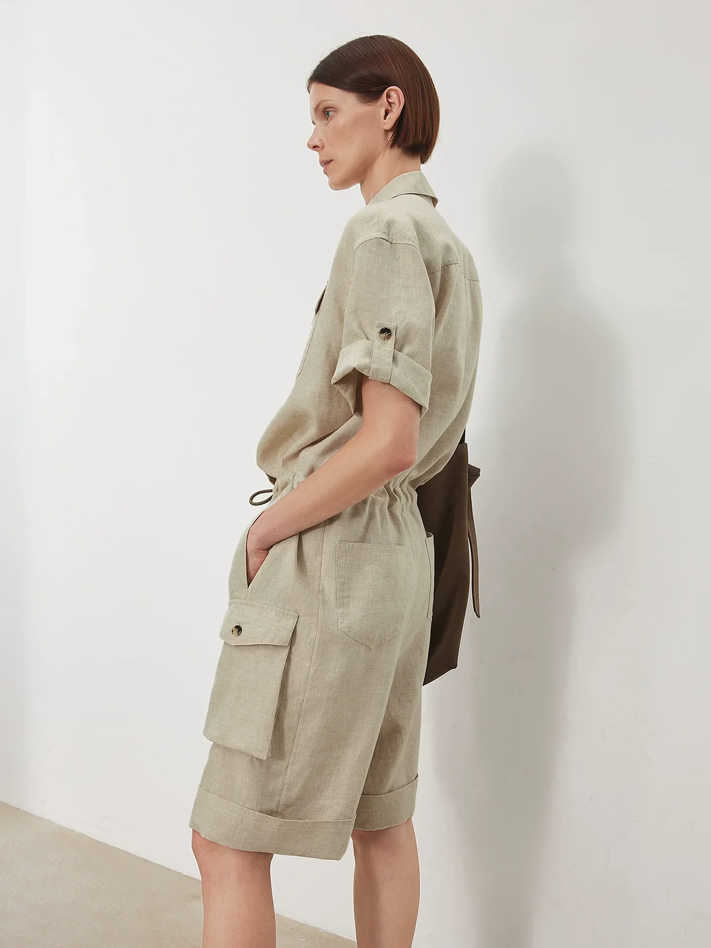 LinenUtilityRomper - Image 5