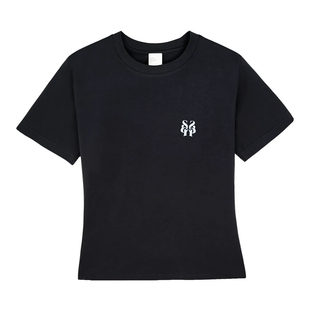 Logo Cotton Crewneck Tee - Image 7