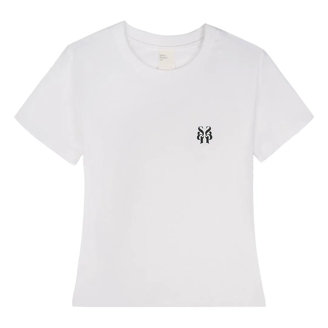 Logo Cotton Crewneck Tee - Image 8