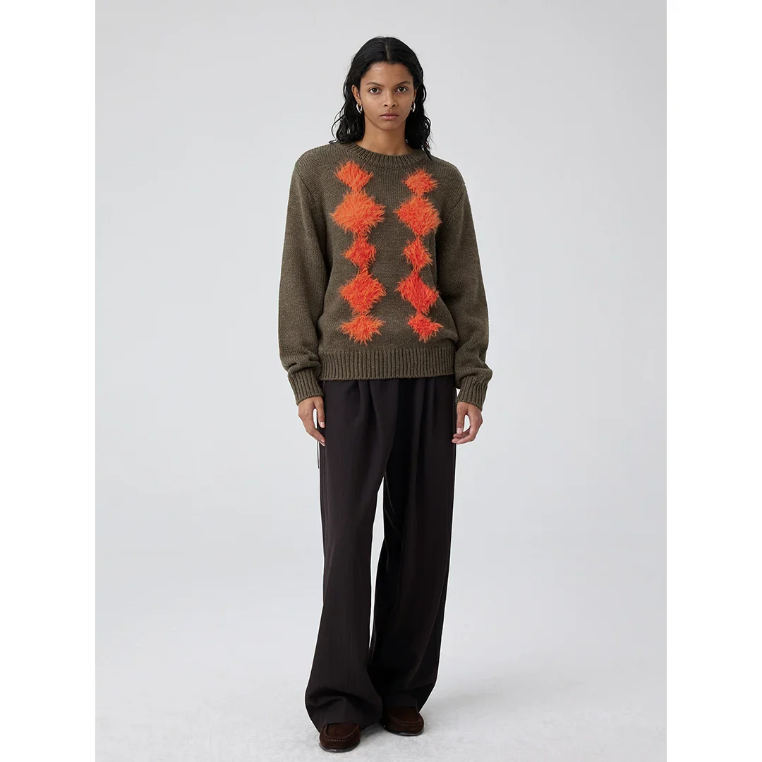 Logo Pinstripe Wide-Leg Trousers - Image 3