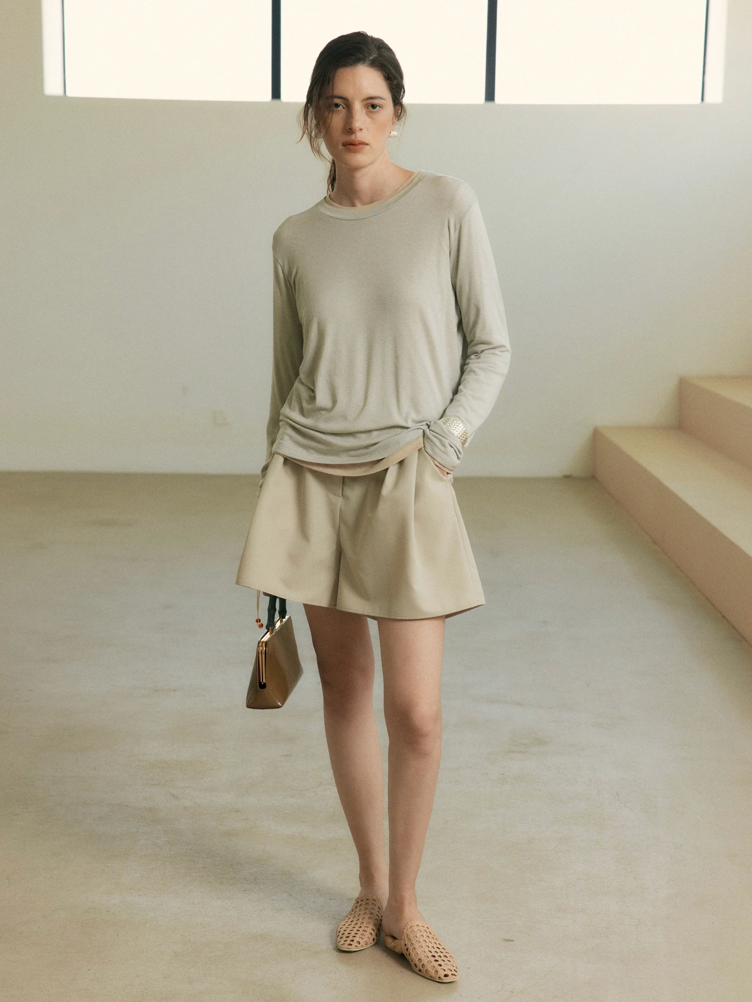 Long-Sleeve Elegant Top - Image 3
