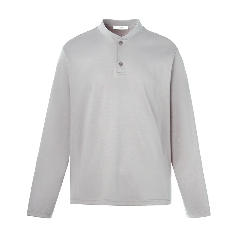 Long-Staple Cotton Henley Tee - Image 5