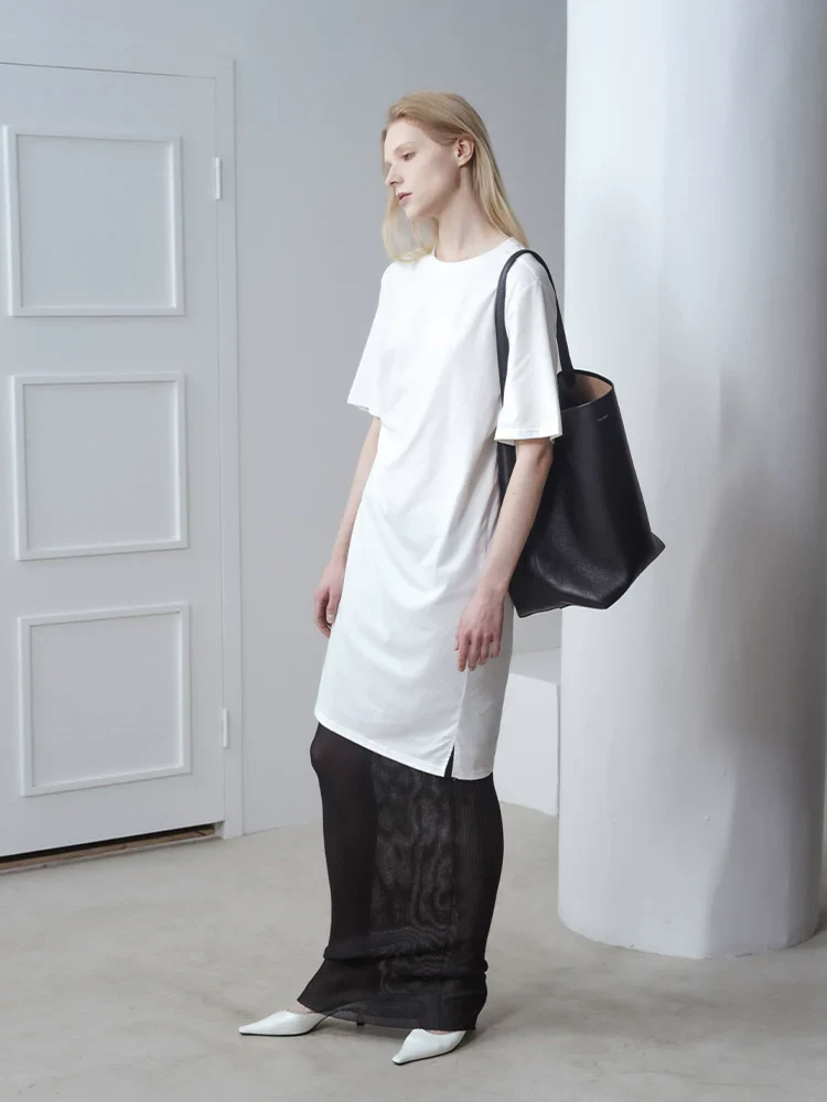 Long T-Shirt Dress - Image 3