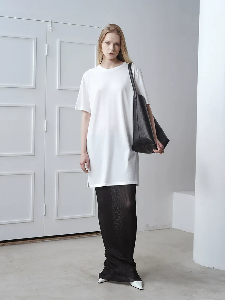Long T-Shirt Dress - Image 4