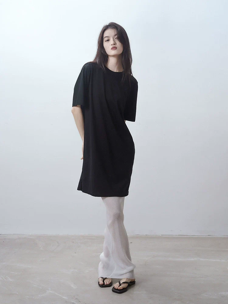Long T-Shirt Dress - Image 5