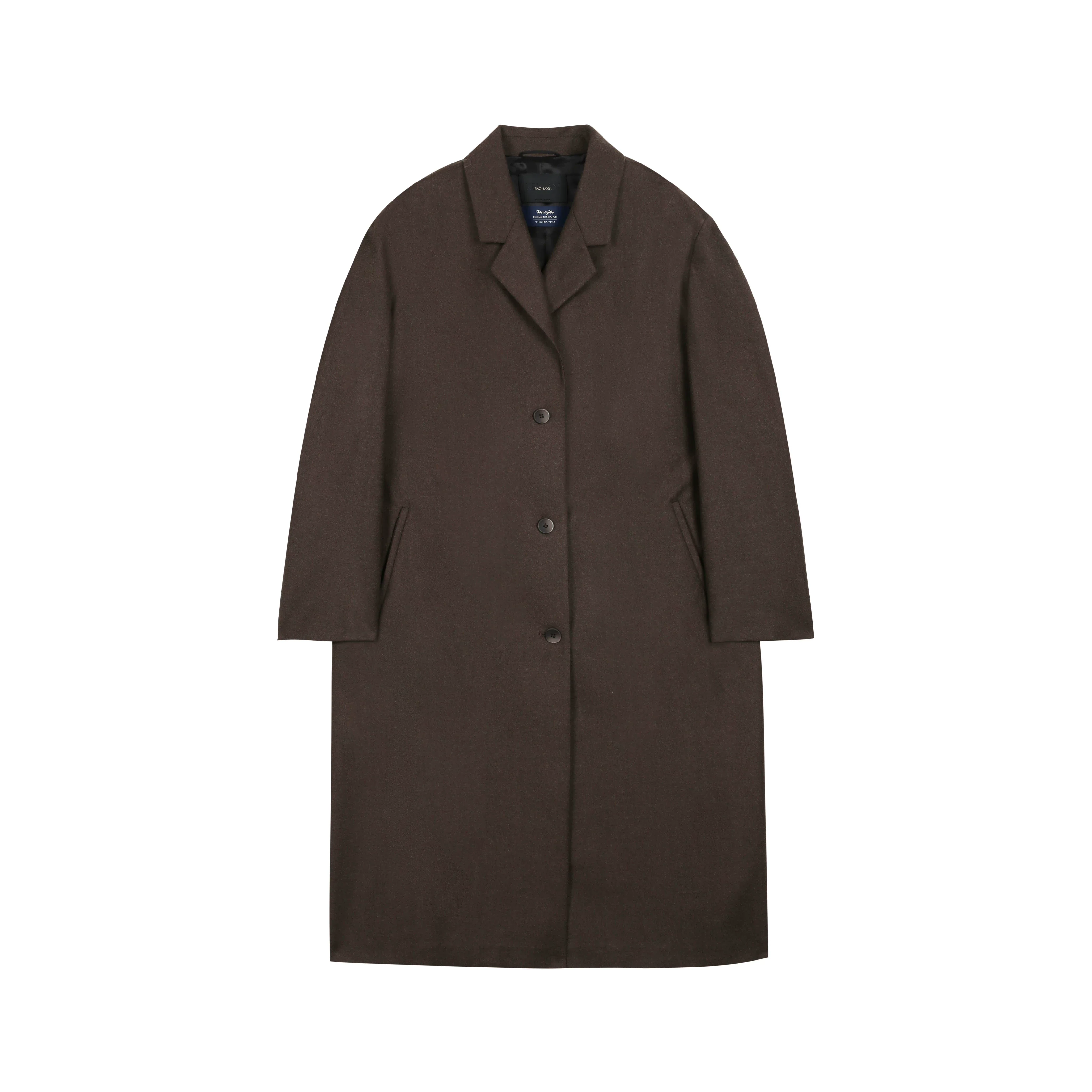Long Wool Blazer Coat - Image 3
