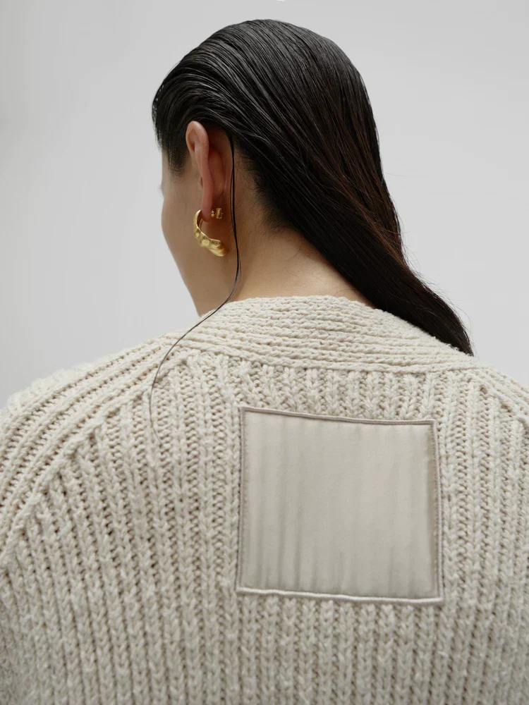 Longline Rib Cardigan - Image 5