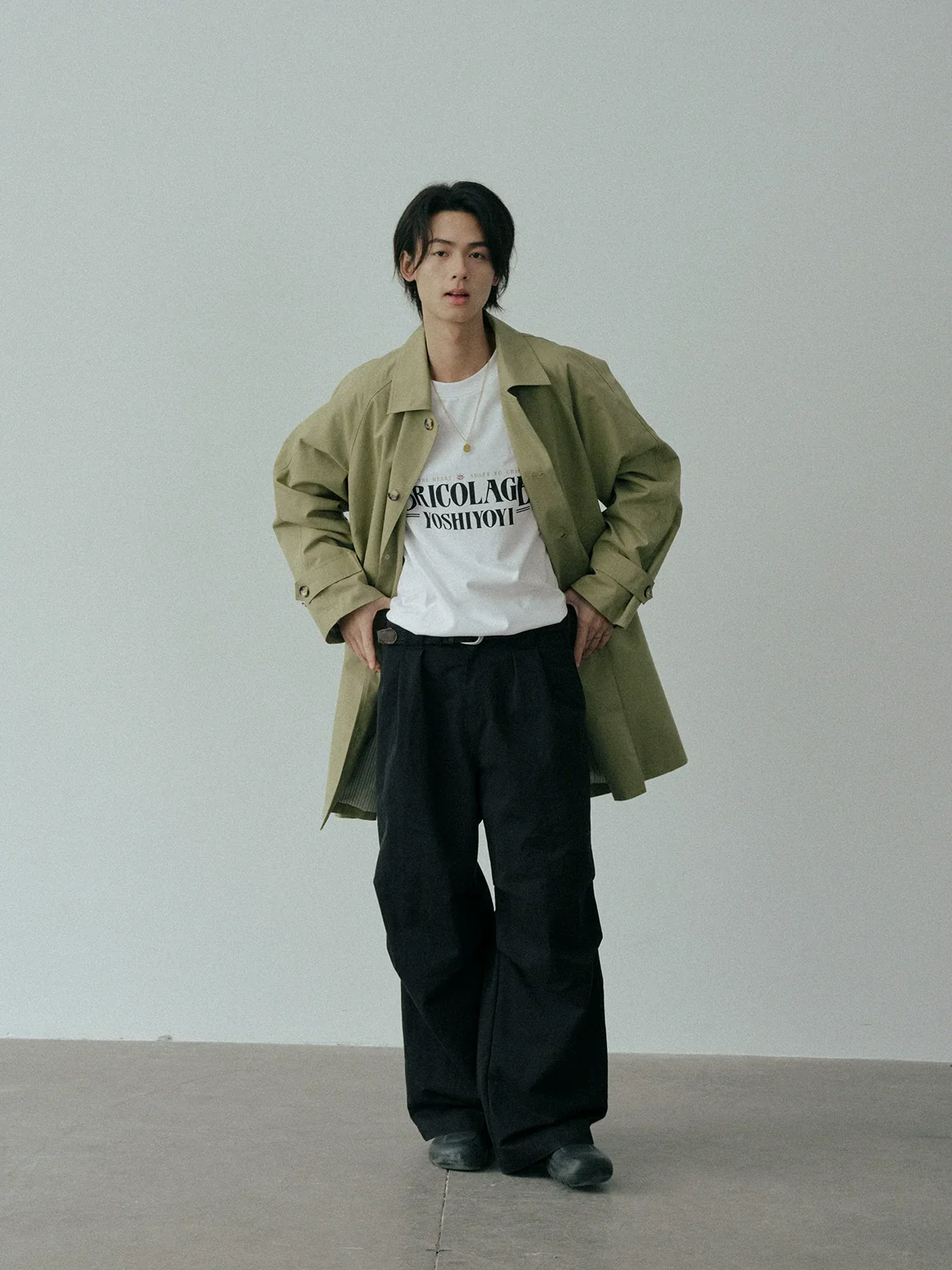 Loose Pleated Straight Overalls - Image 4
