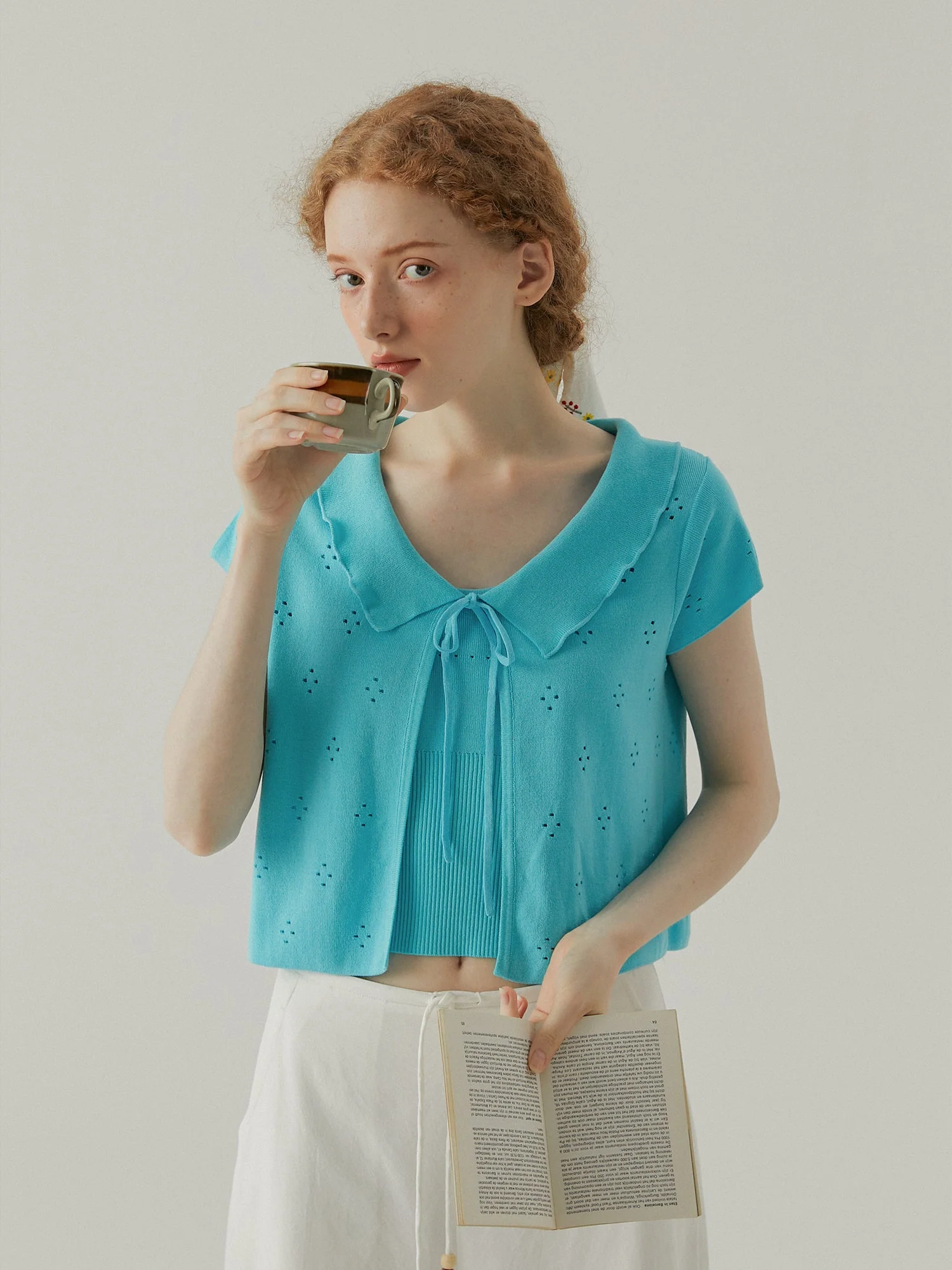 Lotus Leaf Knit Set - Image 2
