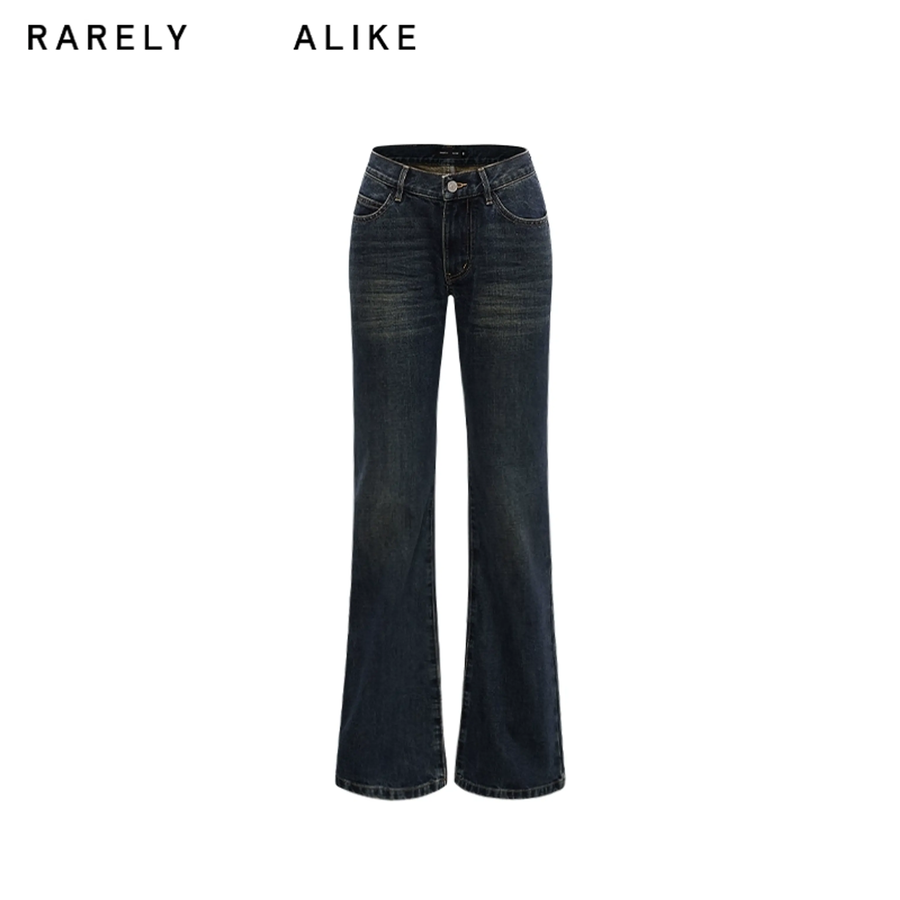 Low-Rise Bootcut Jeans - Image 7