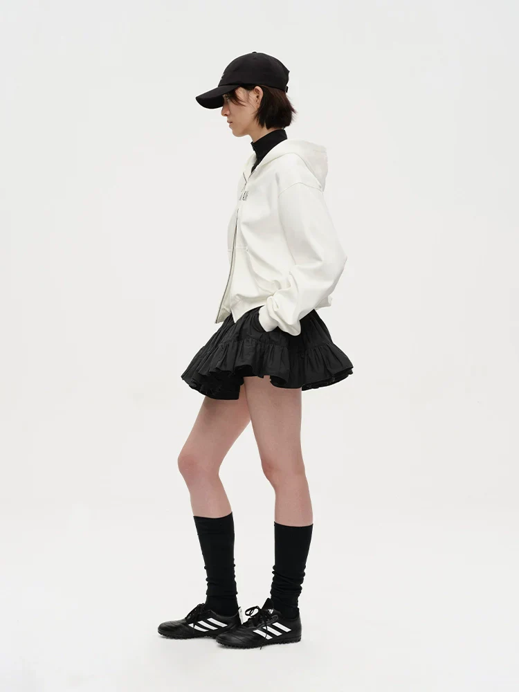 Low-Rise Pleated Tutu Skirt - Image 3