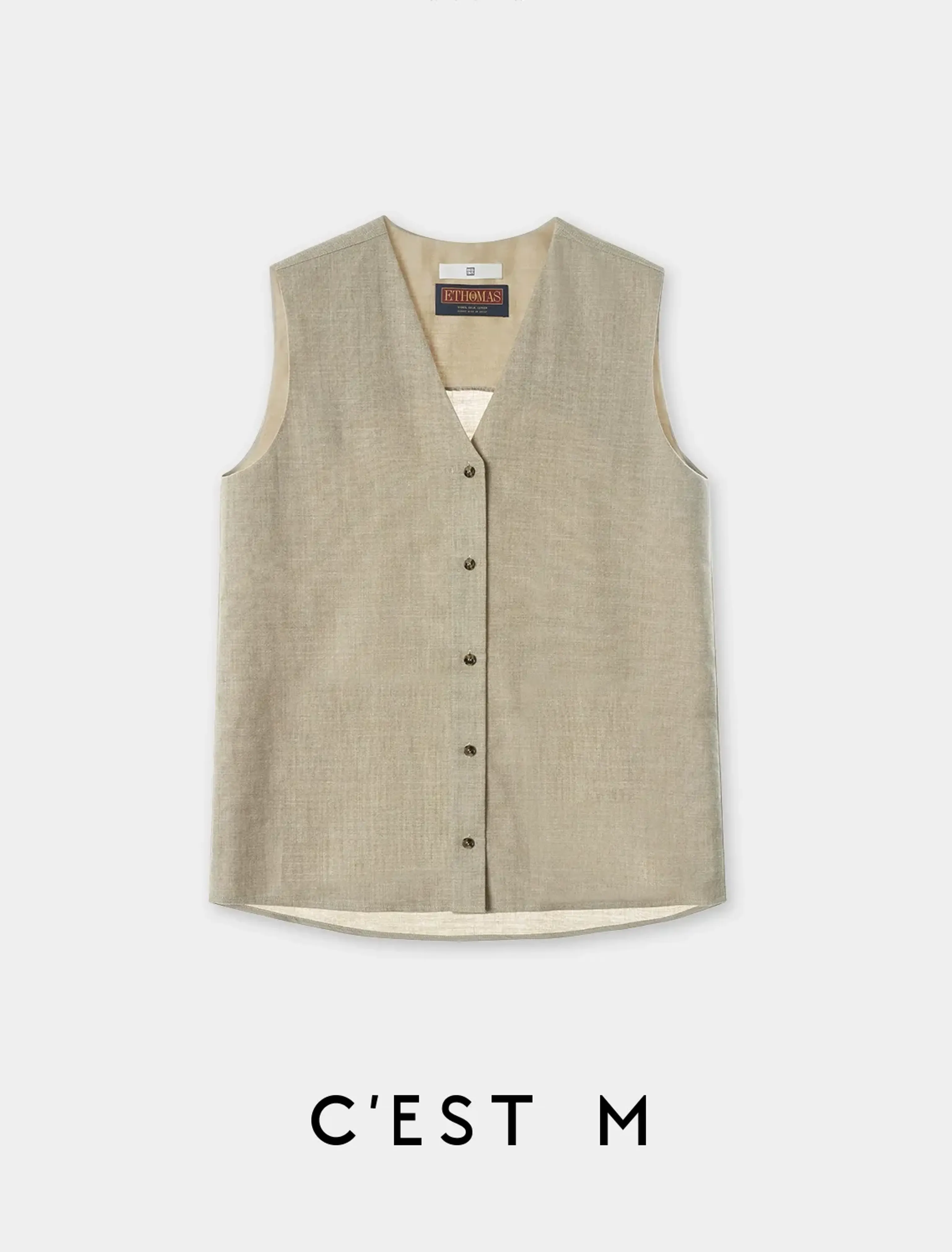 Luxurious Silk Linen Wool Suit - Image 2