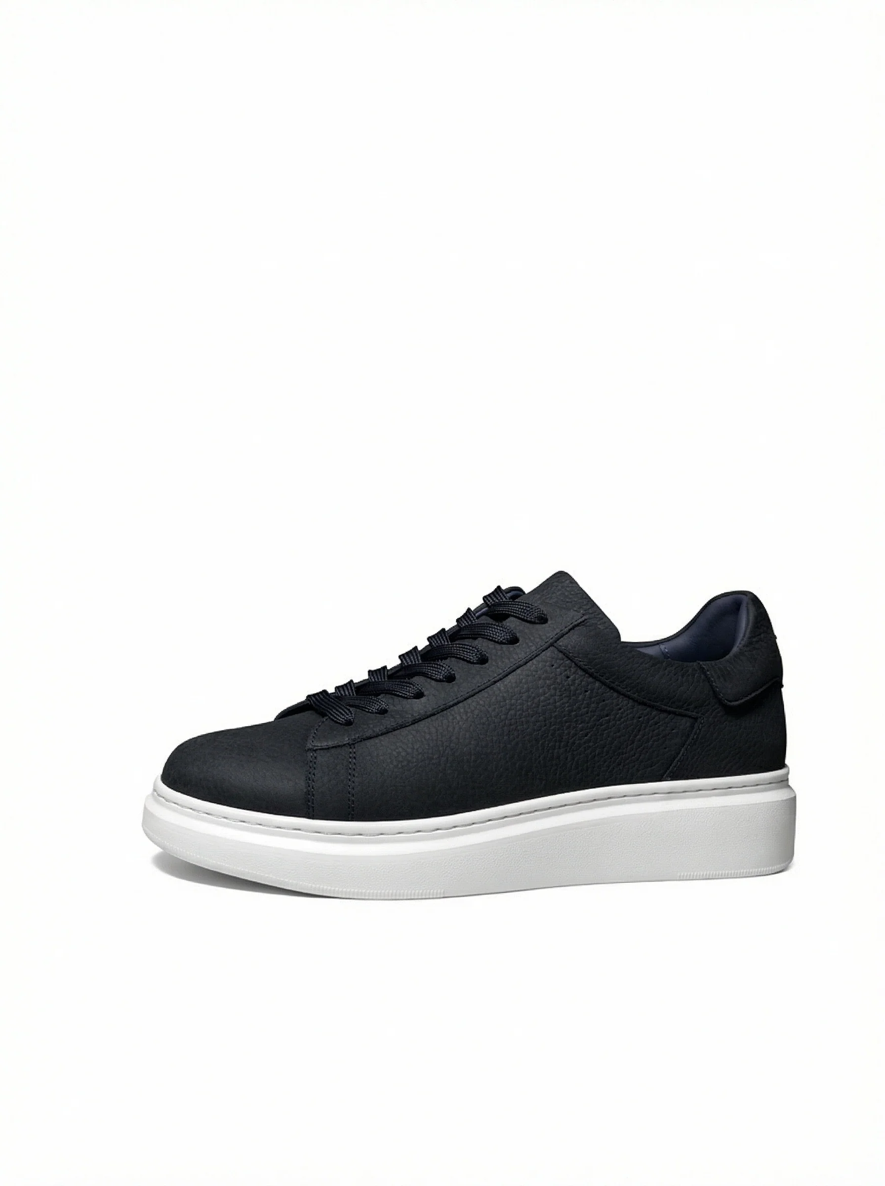 Lychee-Grain Calfskin Elevator Sneakers - Image 5