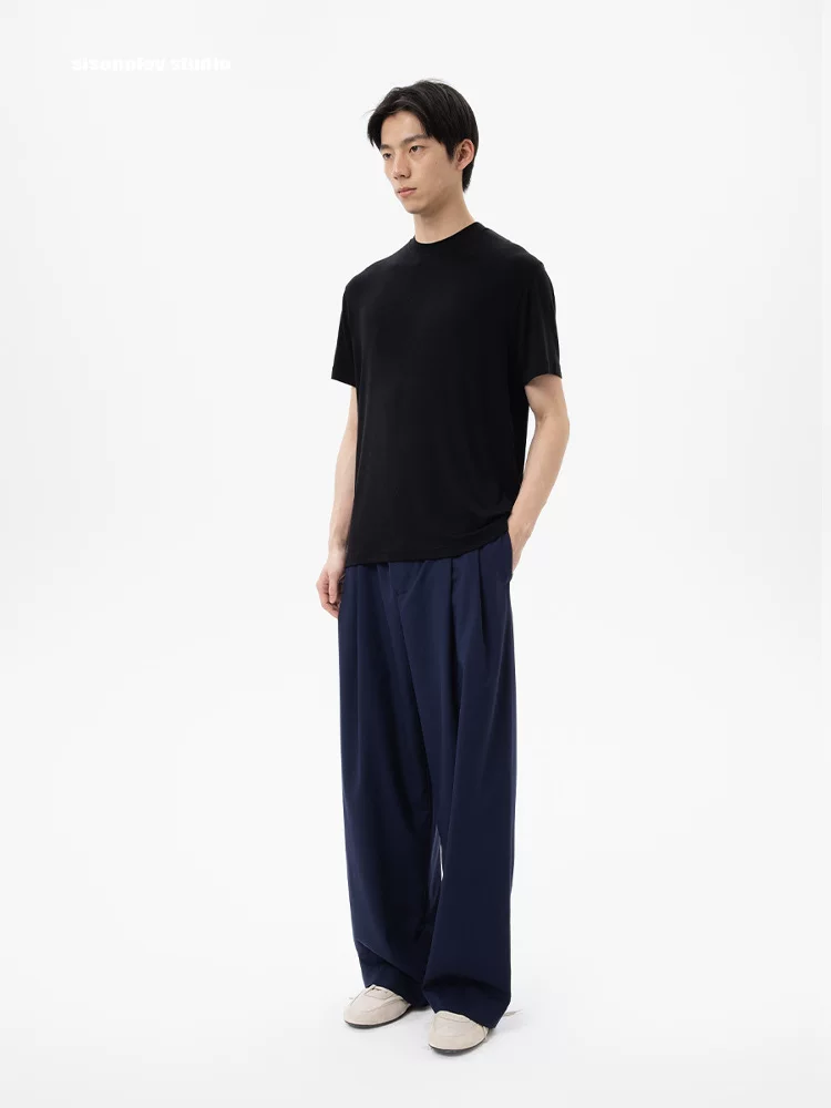Lyocell Jersey Crew Tee - Image 5