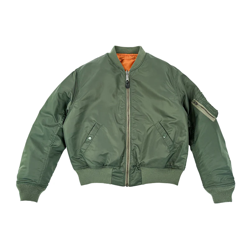 MA-1 Wool-Lined Bomber Jacket - Image 5