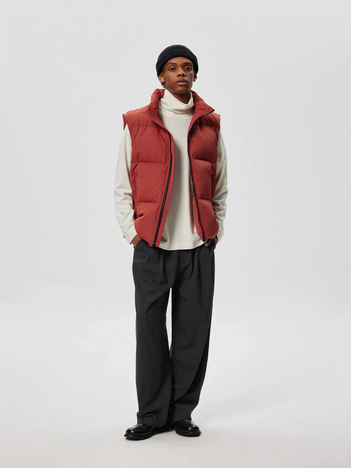 Magnetic Zip Down Vest - Image 4