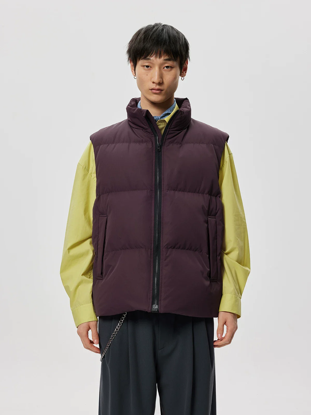 Magnetic Zip Down Vest - Image 7