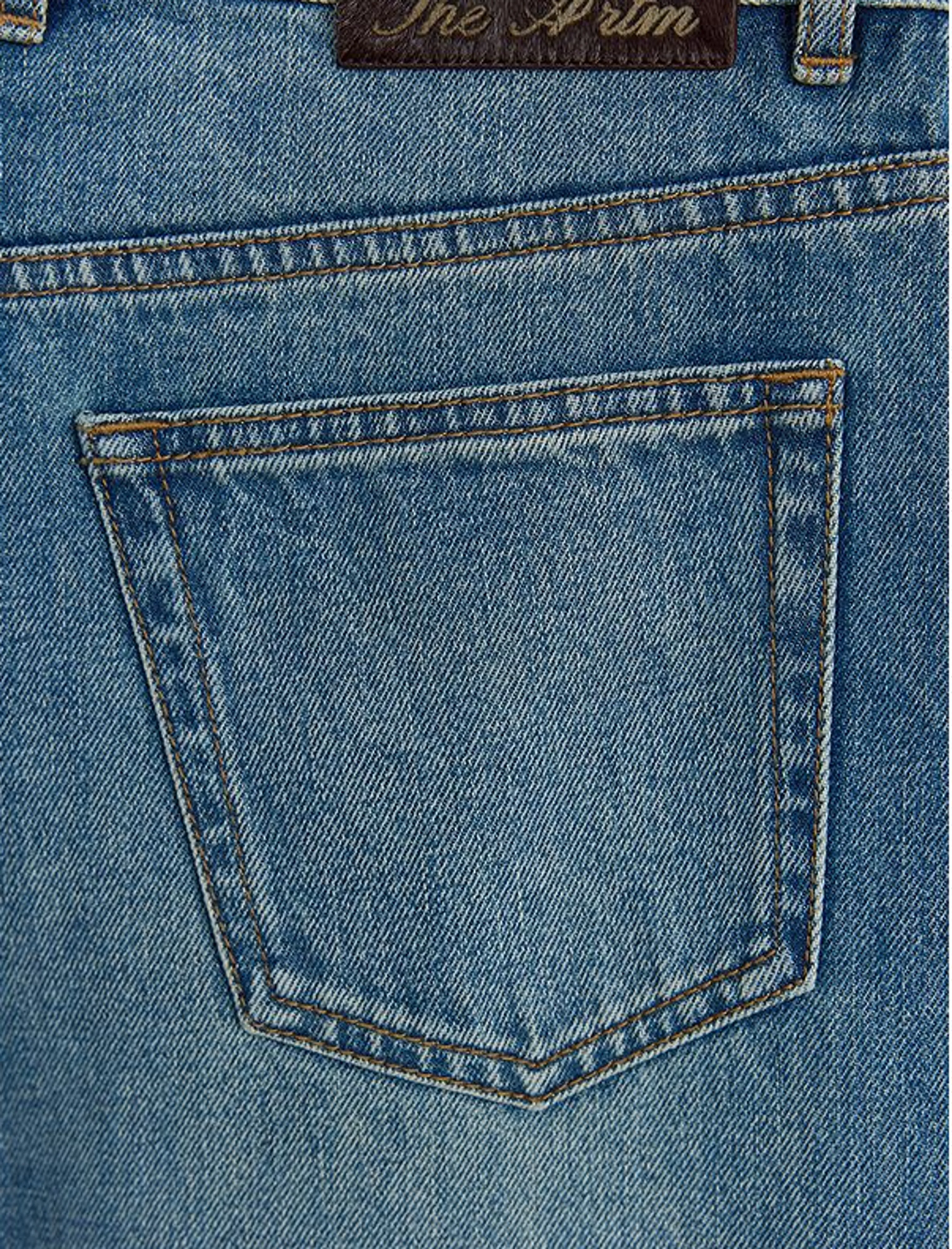 Marble-Wash Wide-Leg Jeans - Image 2
