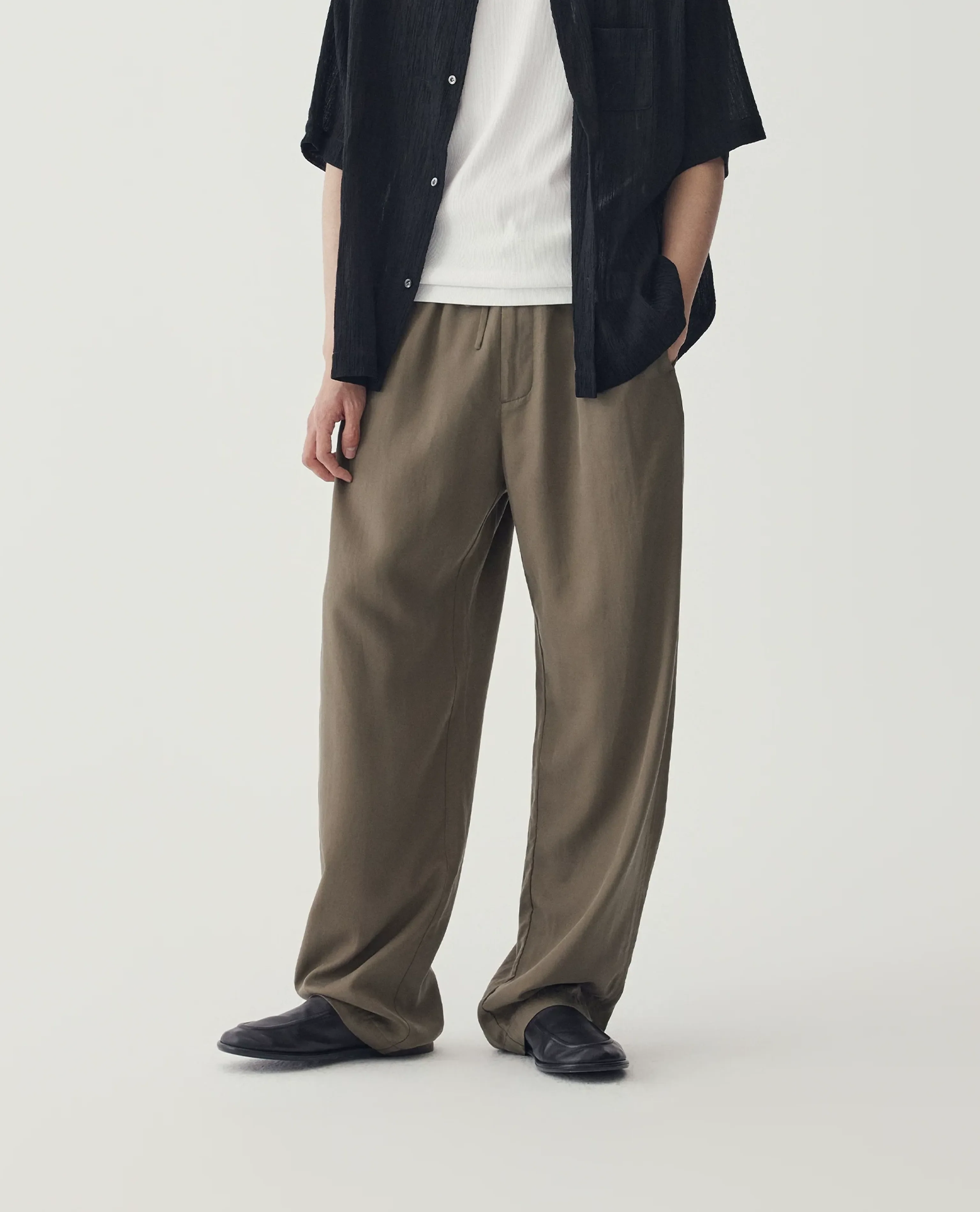 Marco Lyocell Drawstring Pants - Image 6