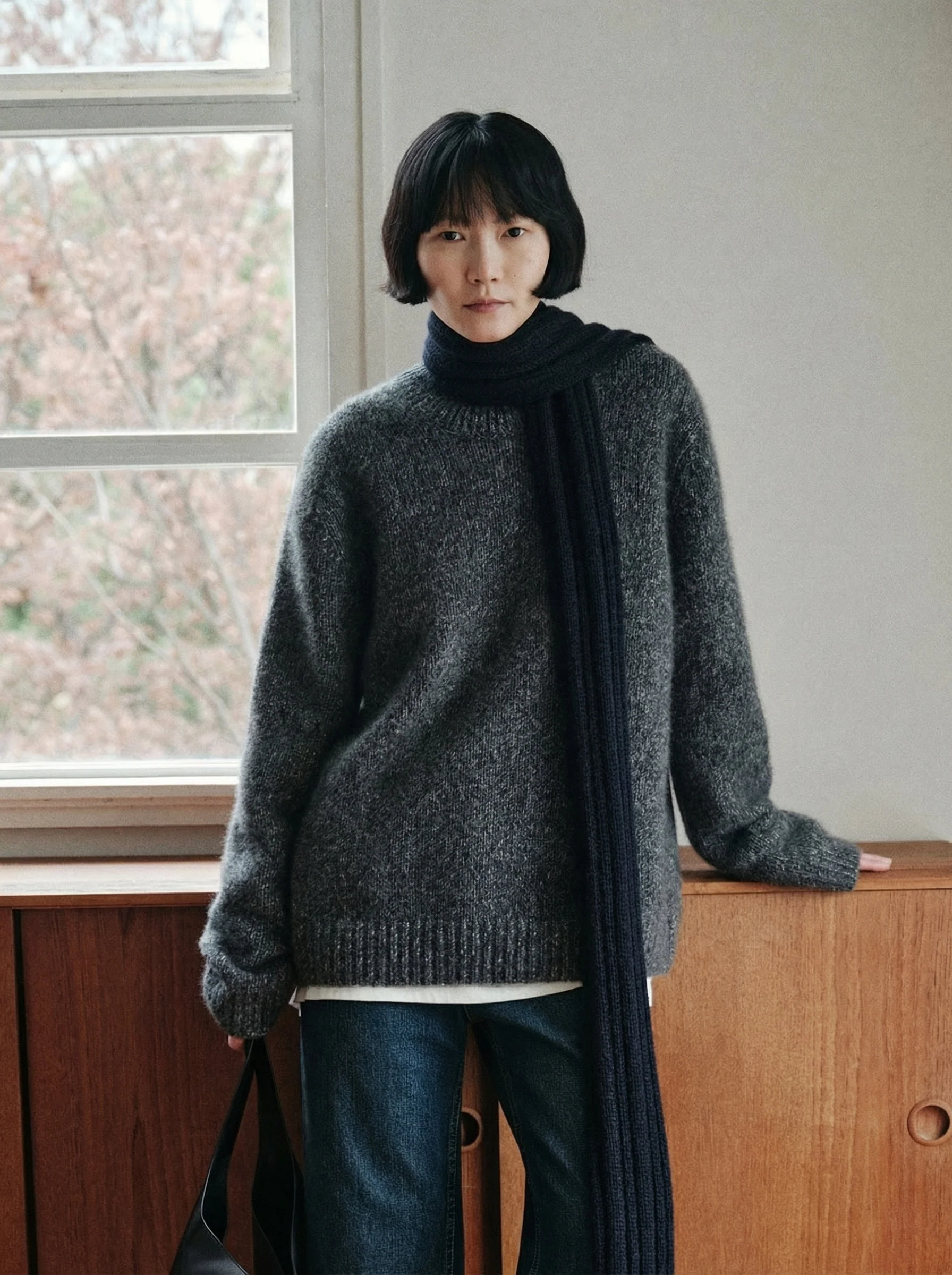 Marled Crewneck Sweater - Image 2