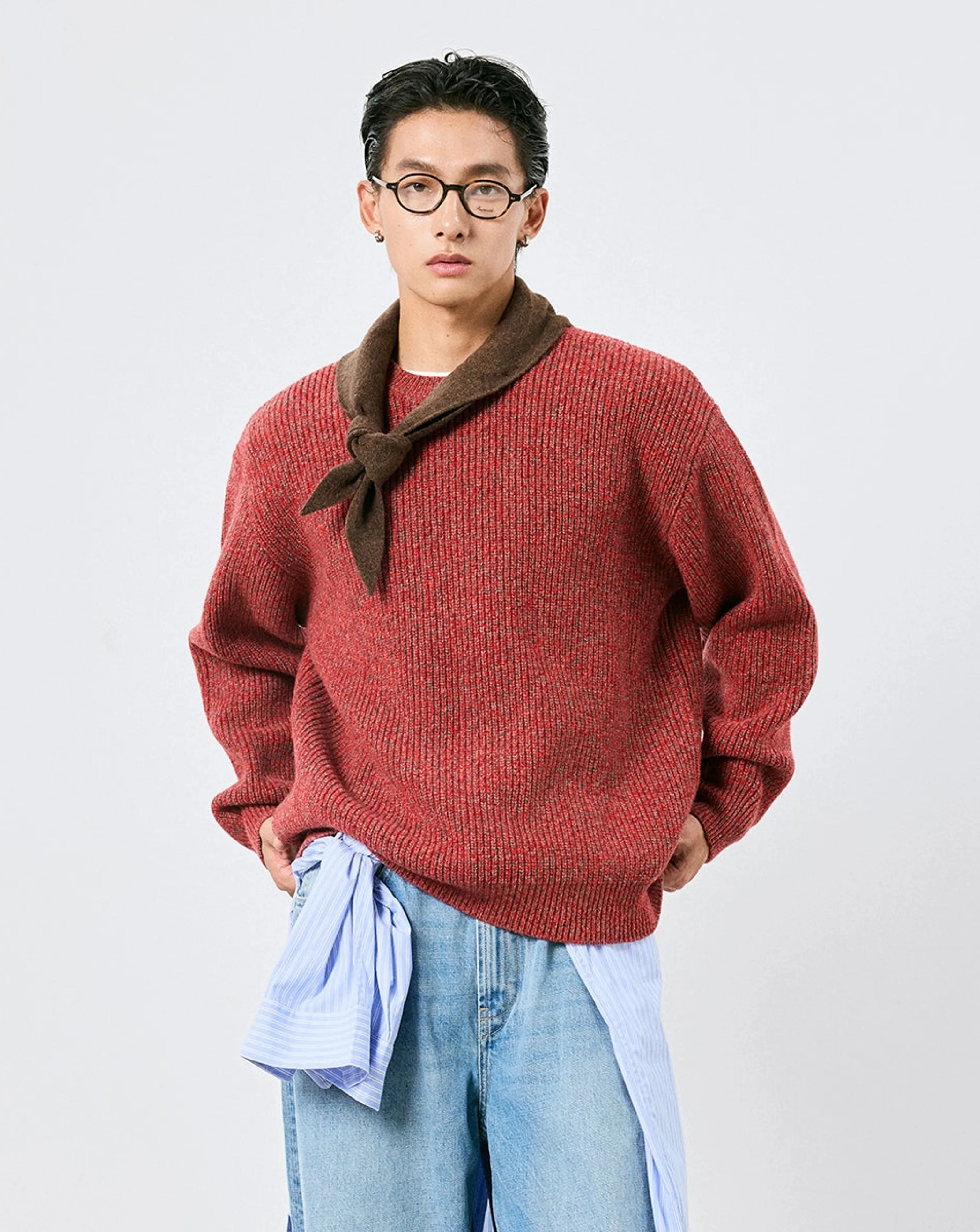 Marled Merino Crew - Image 6