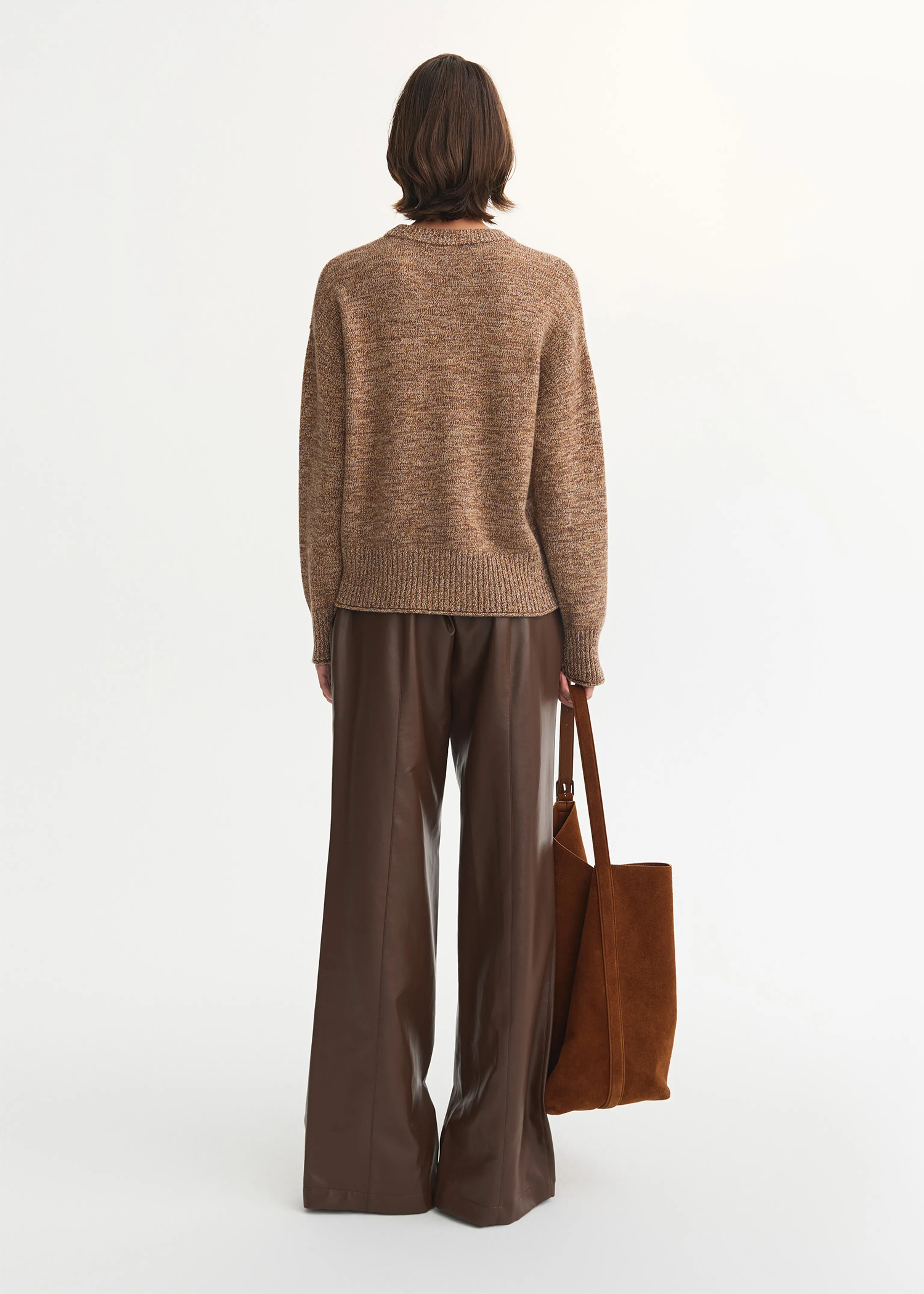 Marled Wool Crewneck Sweater - Image 2