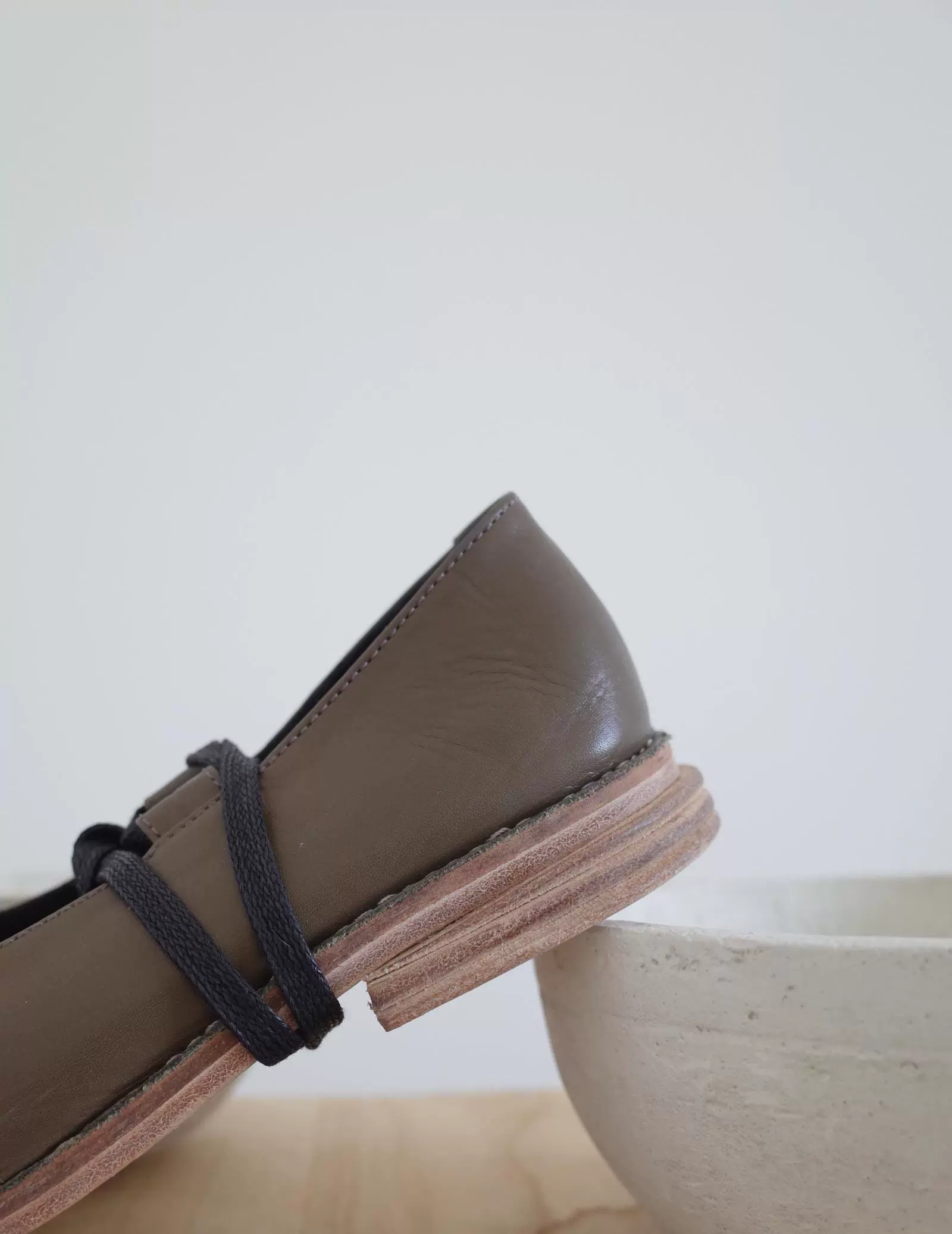 Mary Jane Leather Flats - Image 3