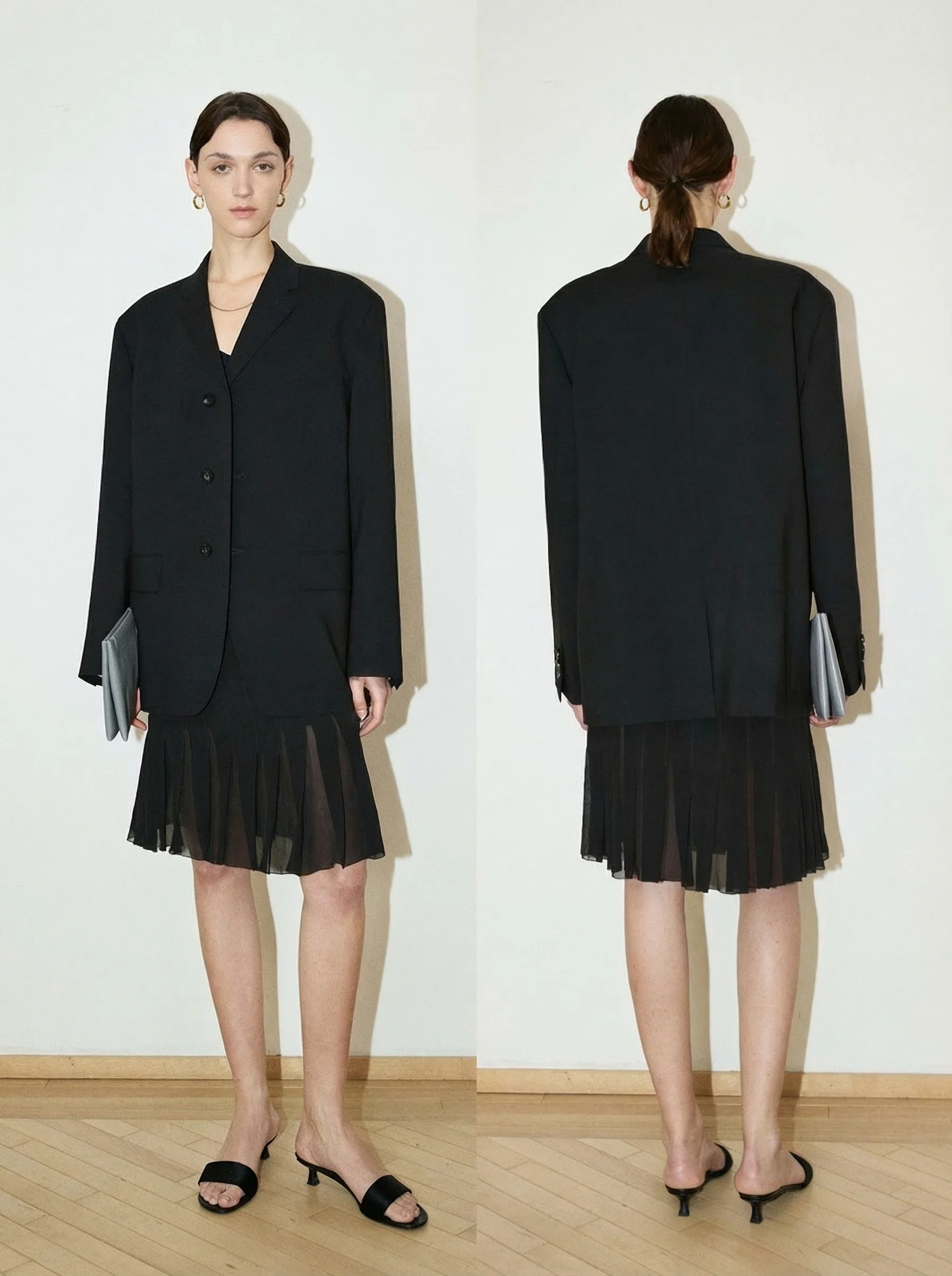 Marzotto Wool Boxy Blazer - Image 5