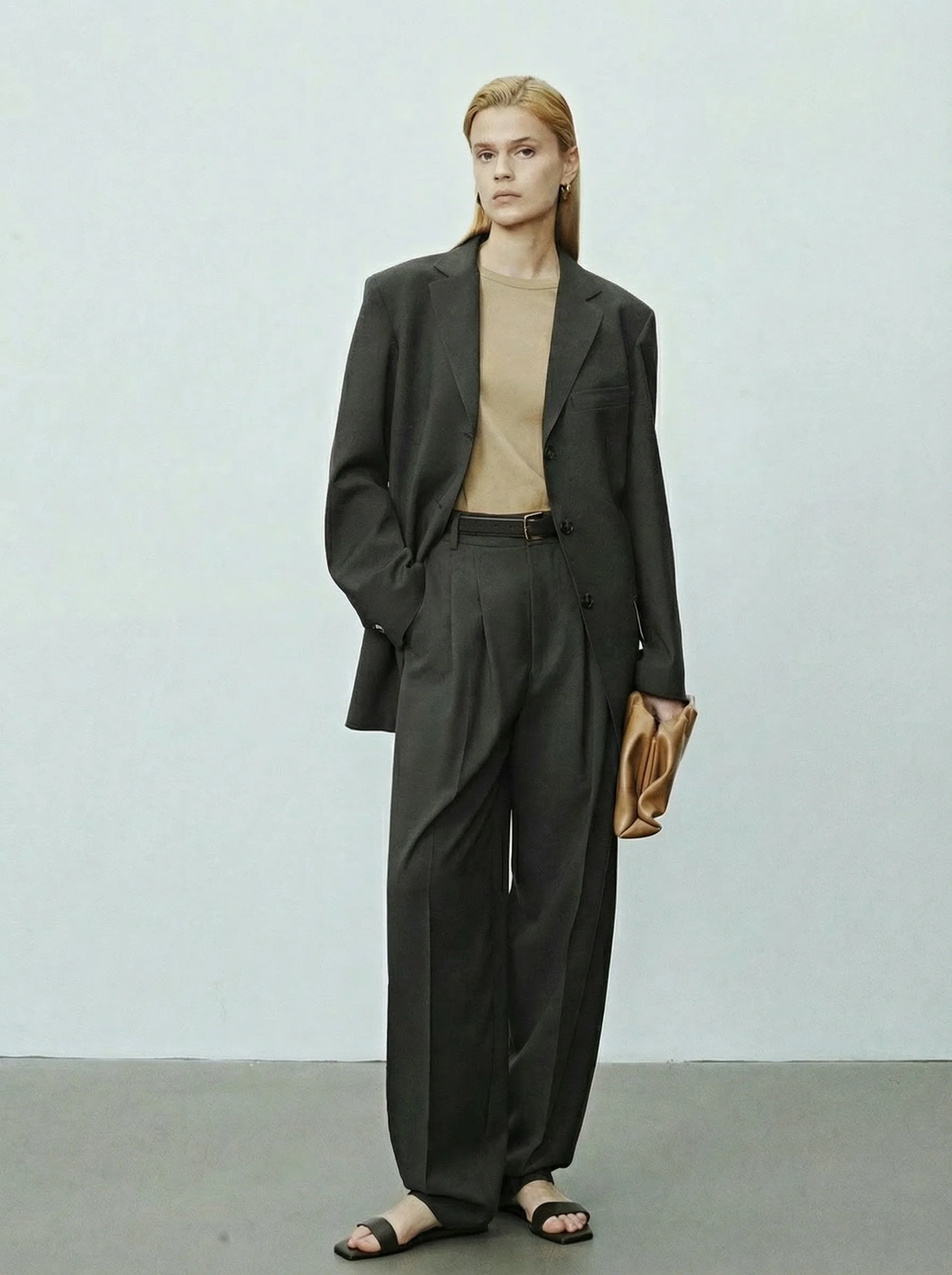 Marzotto Wool Pleated Trousers - Image 3