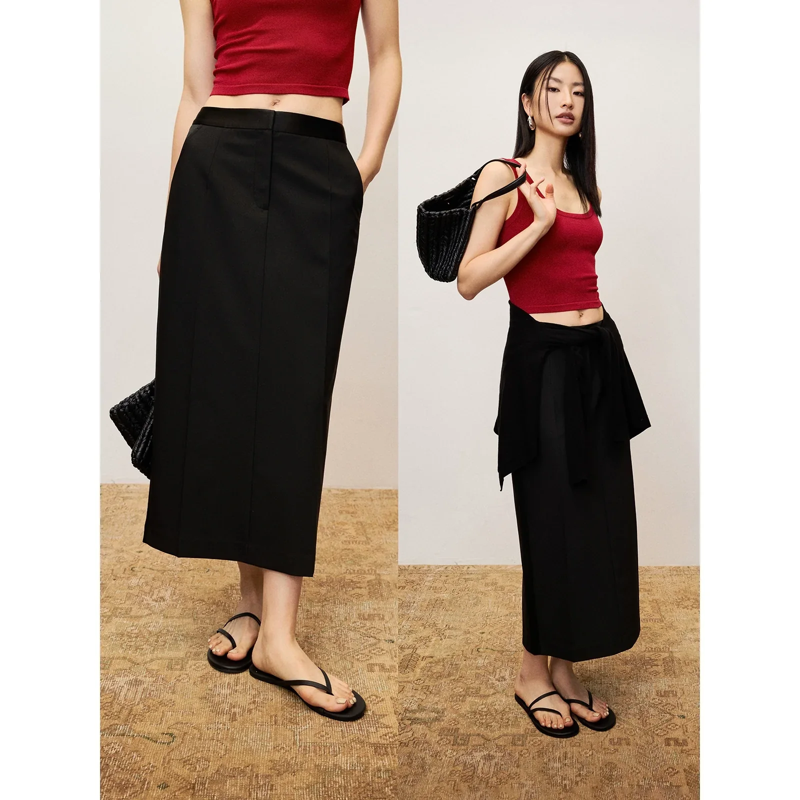 Matte Black Skirt - Image 5