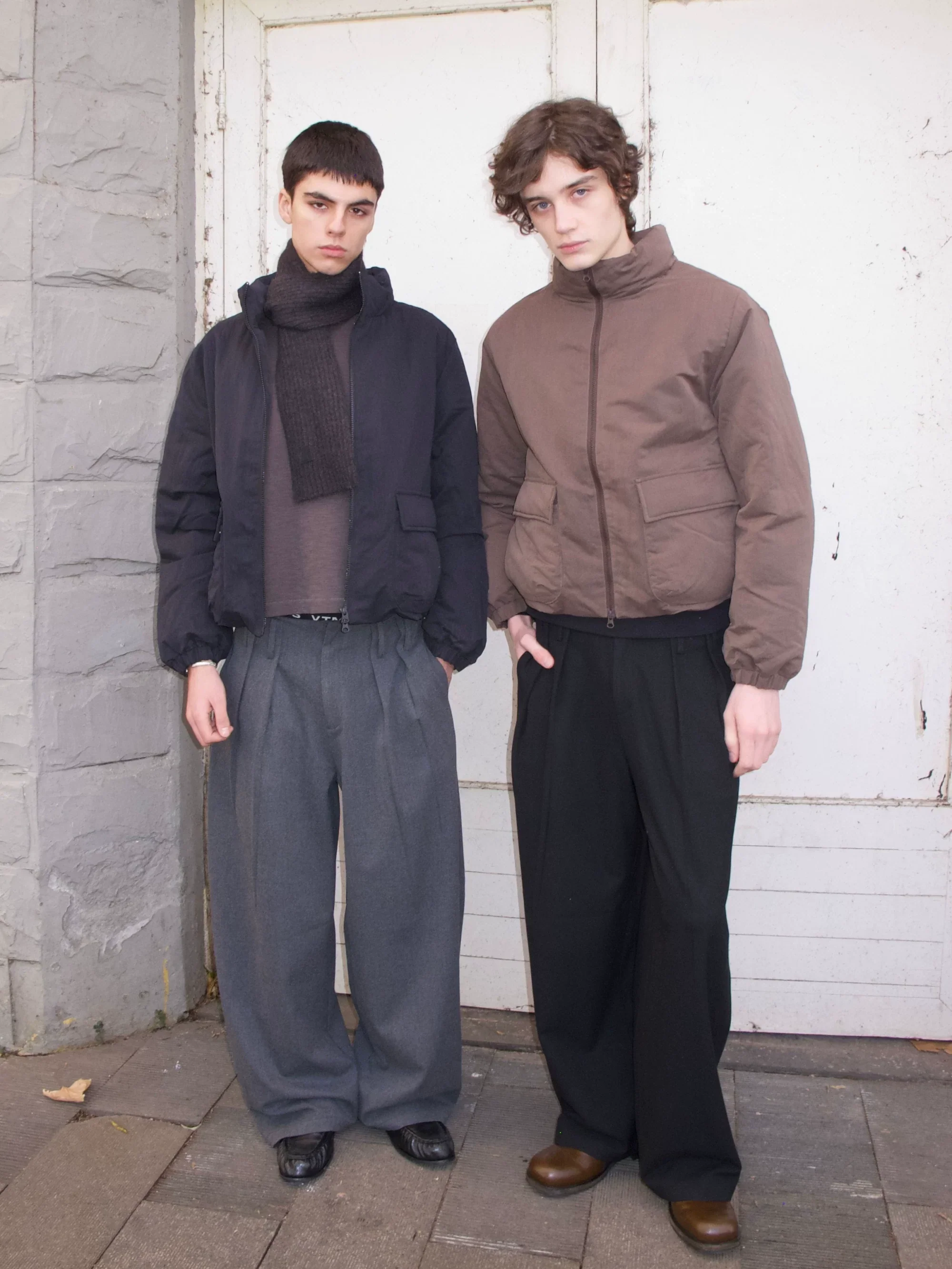 Matte Stand-Collar Down Bomber - Image 4