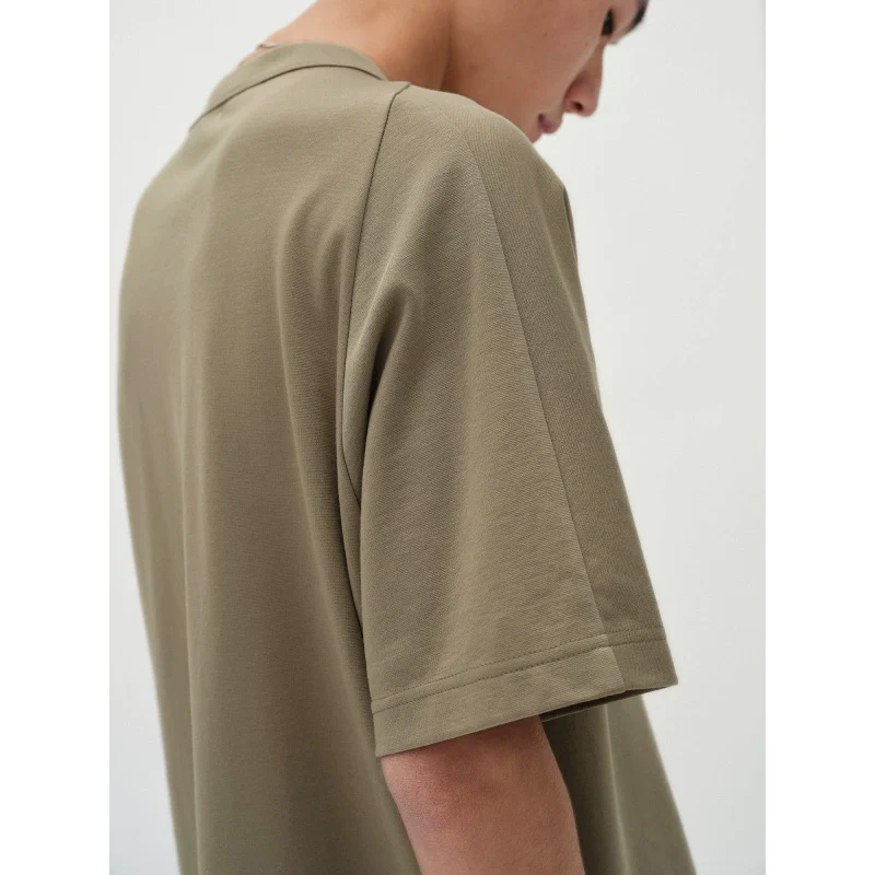 Matte Tencel Cool-Shoulder Tee - Image 11