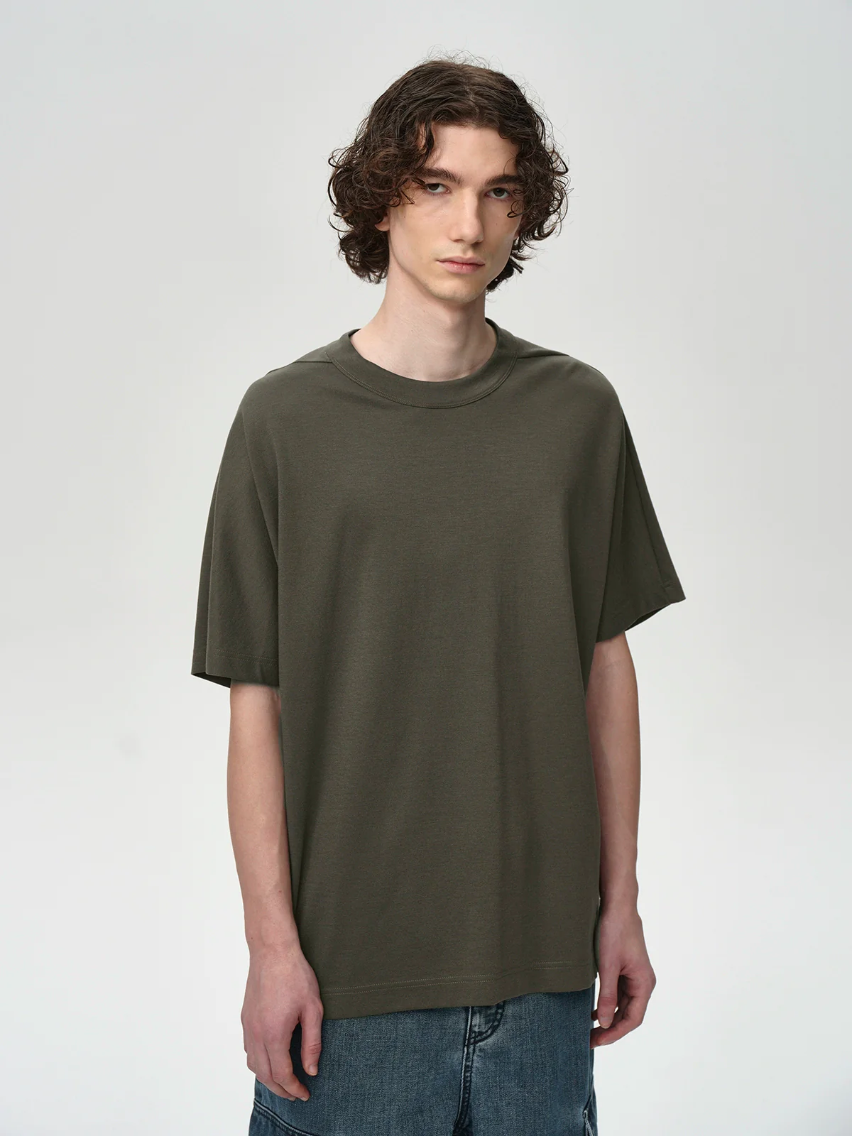 Matte Tencel Cool-Shoulder Tee - Image 9