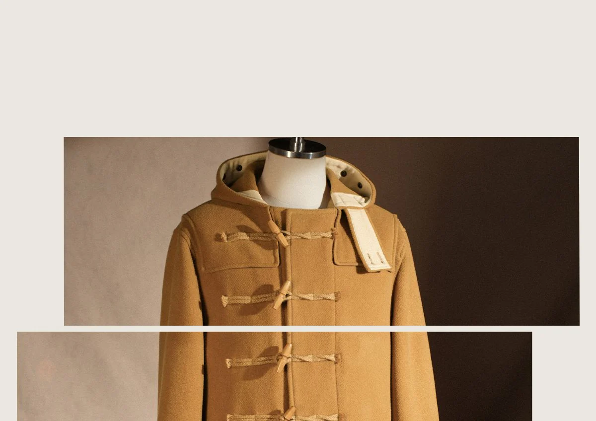 Melton Duffel Coat - Image 3
