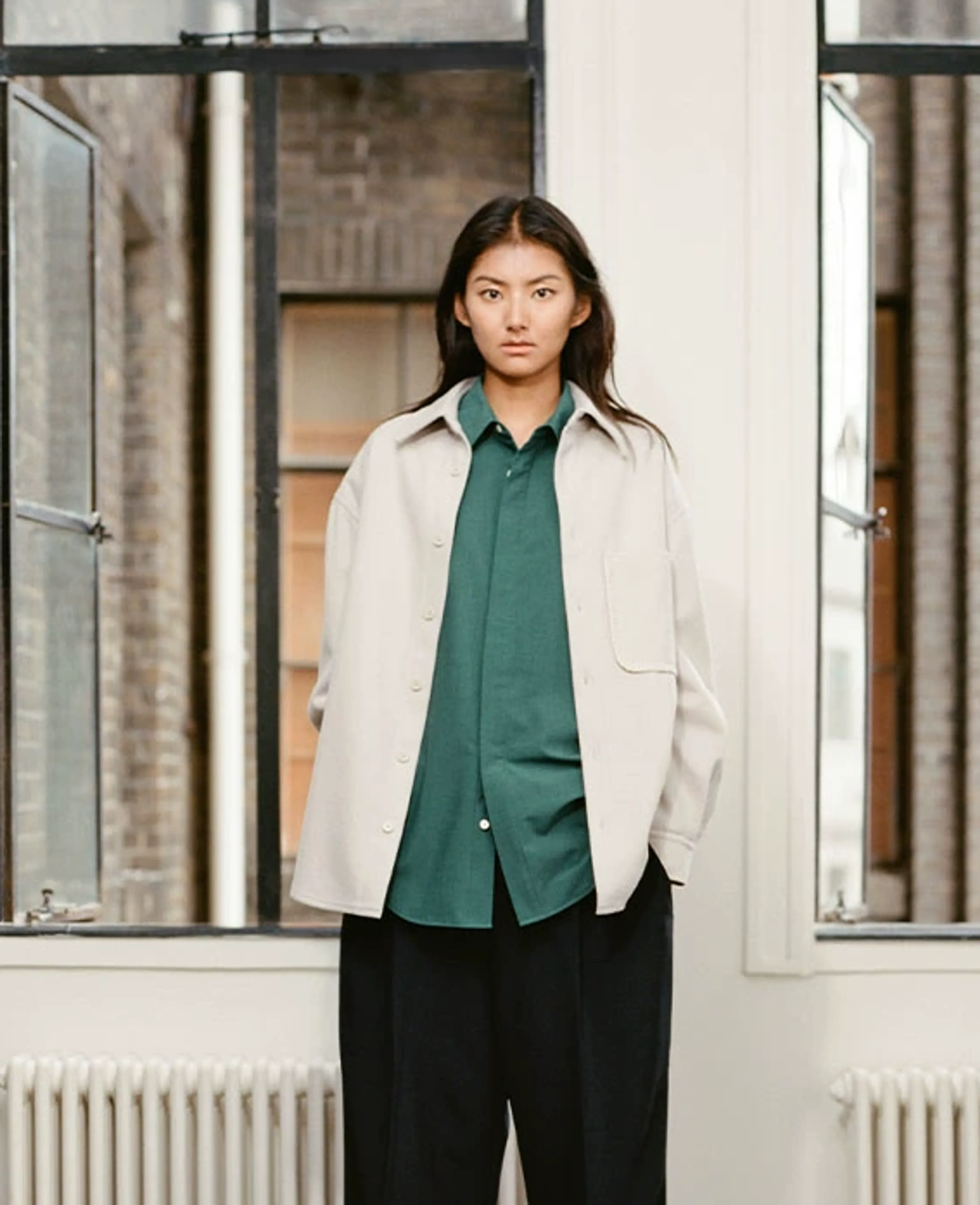 Melvin Wool-Blend Overshirt - Image 7