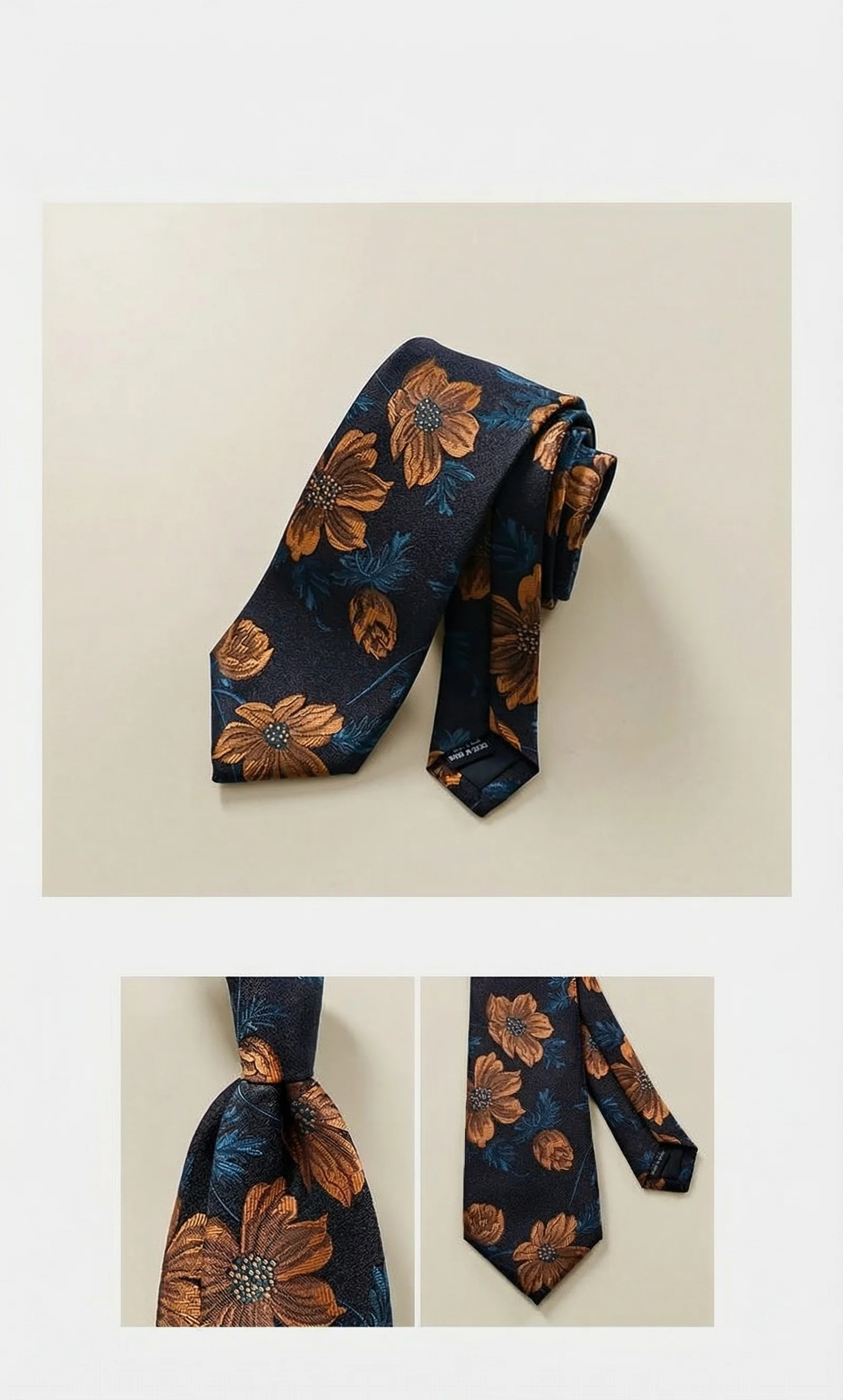 Men's Classic Patterned Tie - Image 10