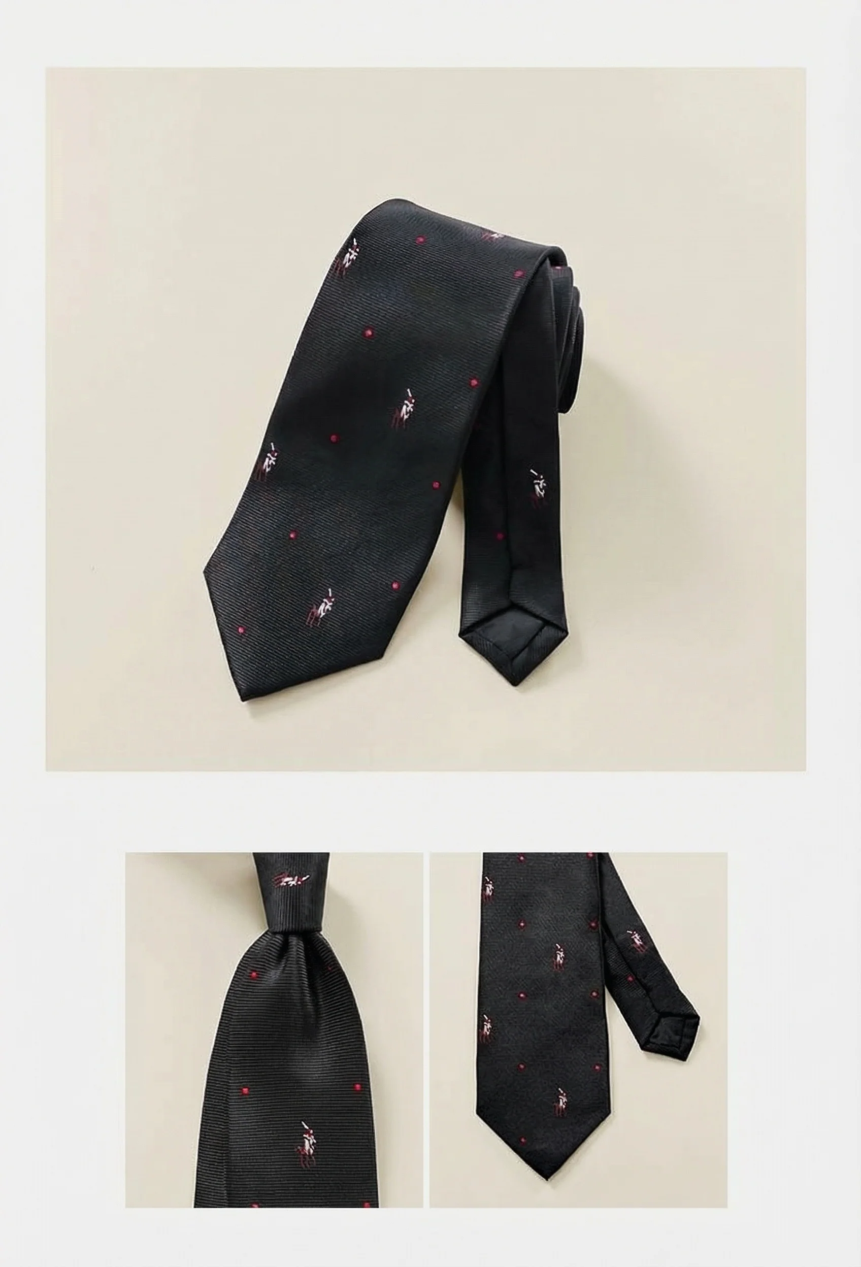 Men's Classic Patterned Tie - Image 9