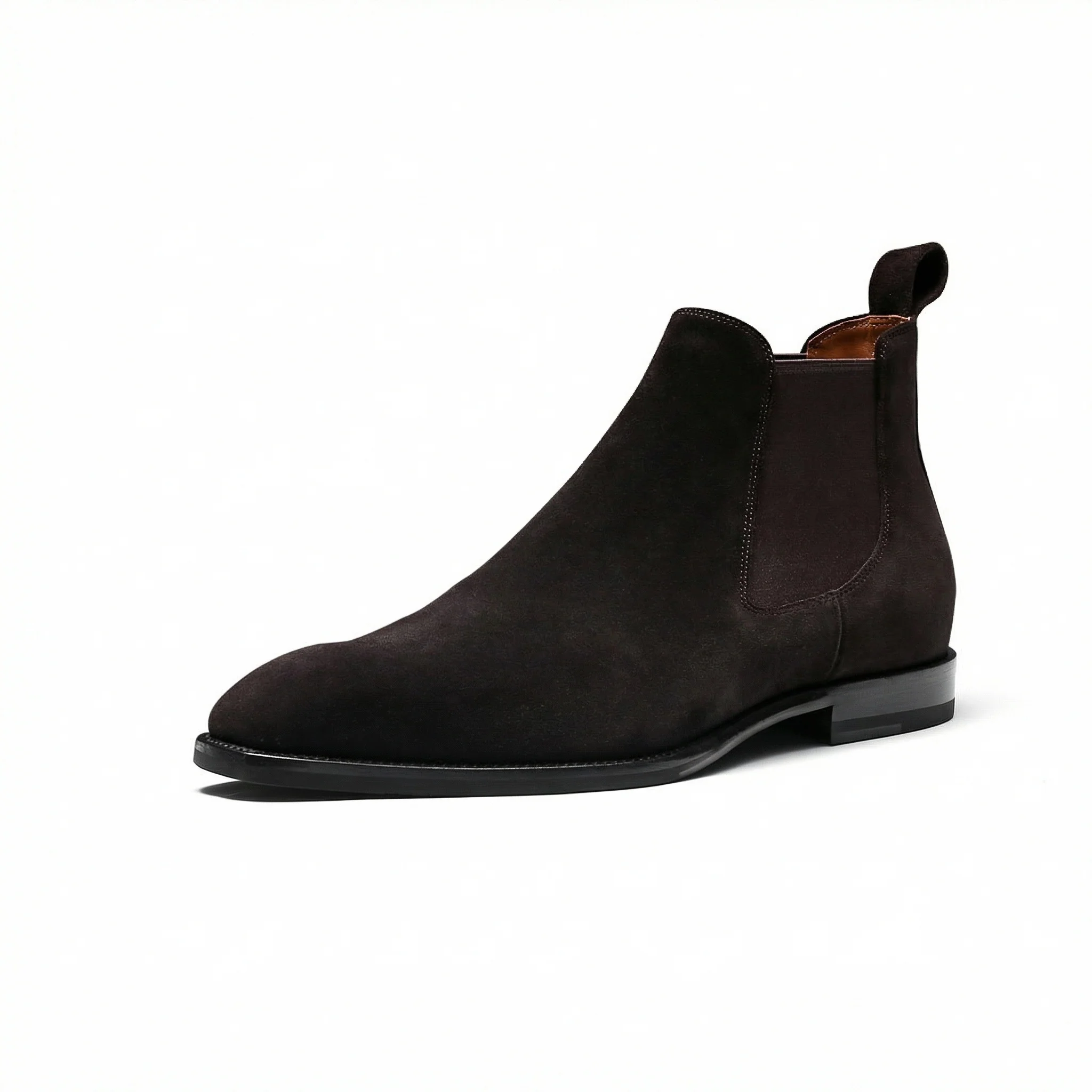 Men’s Cow Suede Chelsea Boots
