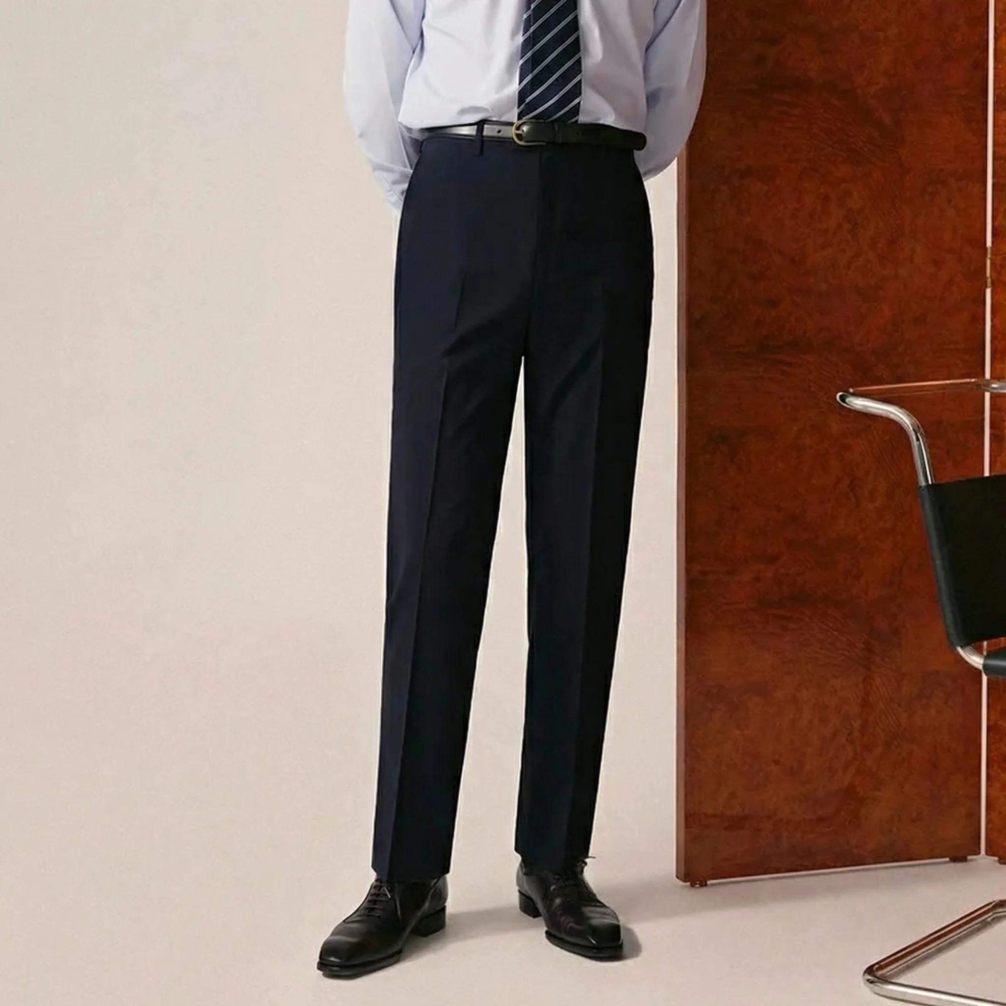 Men's Machine Washable Formal Trousers - Image 21