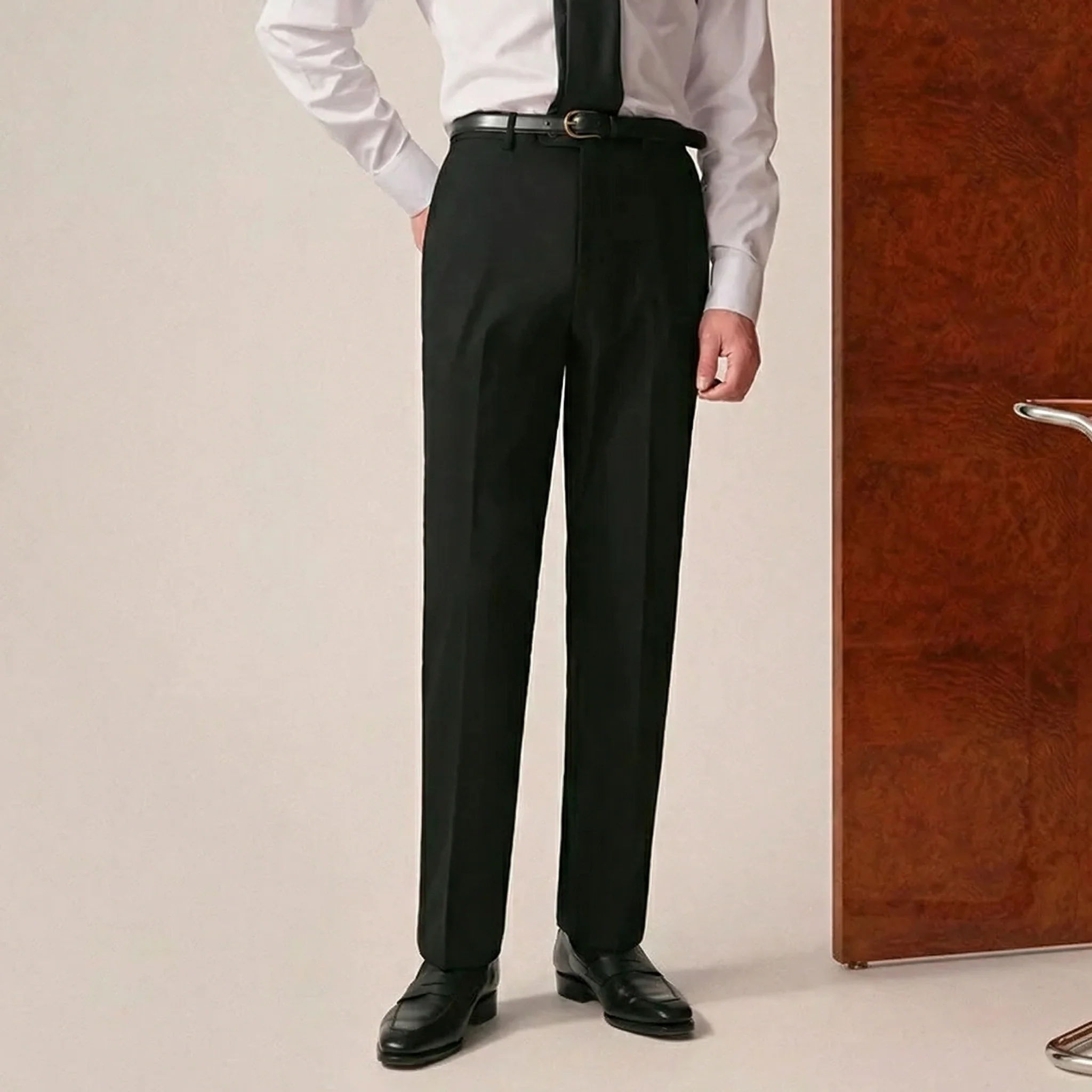Men's Machine Washable Formal Trousers - Image 24