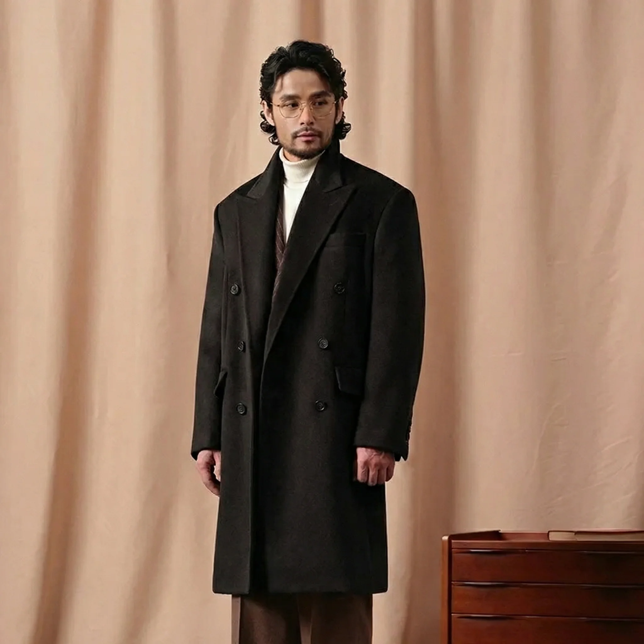 Men's Wool Chester Coat - Image 15