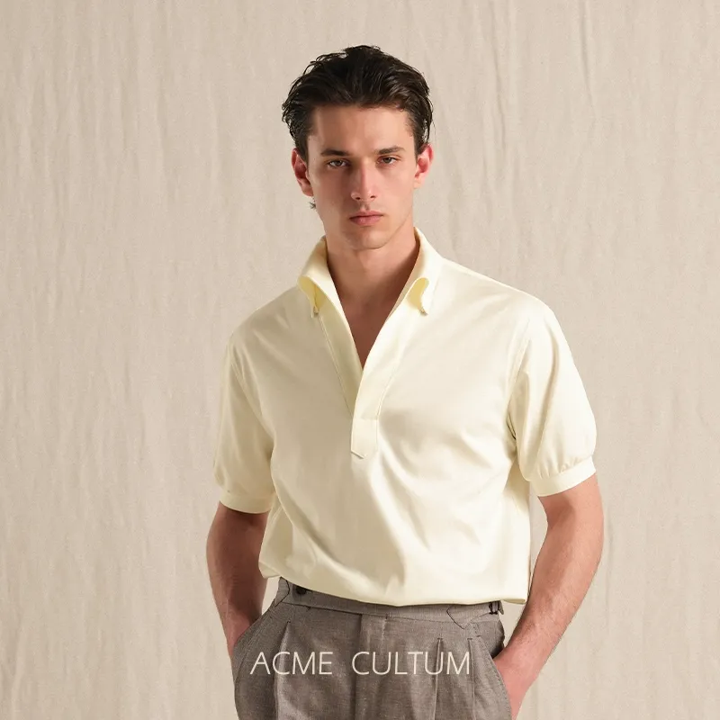 Mercerized Cotton Polo Shirt - Image 2