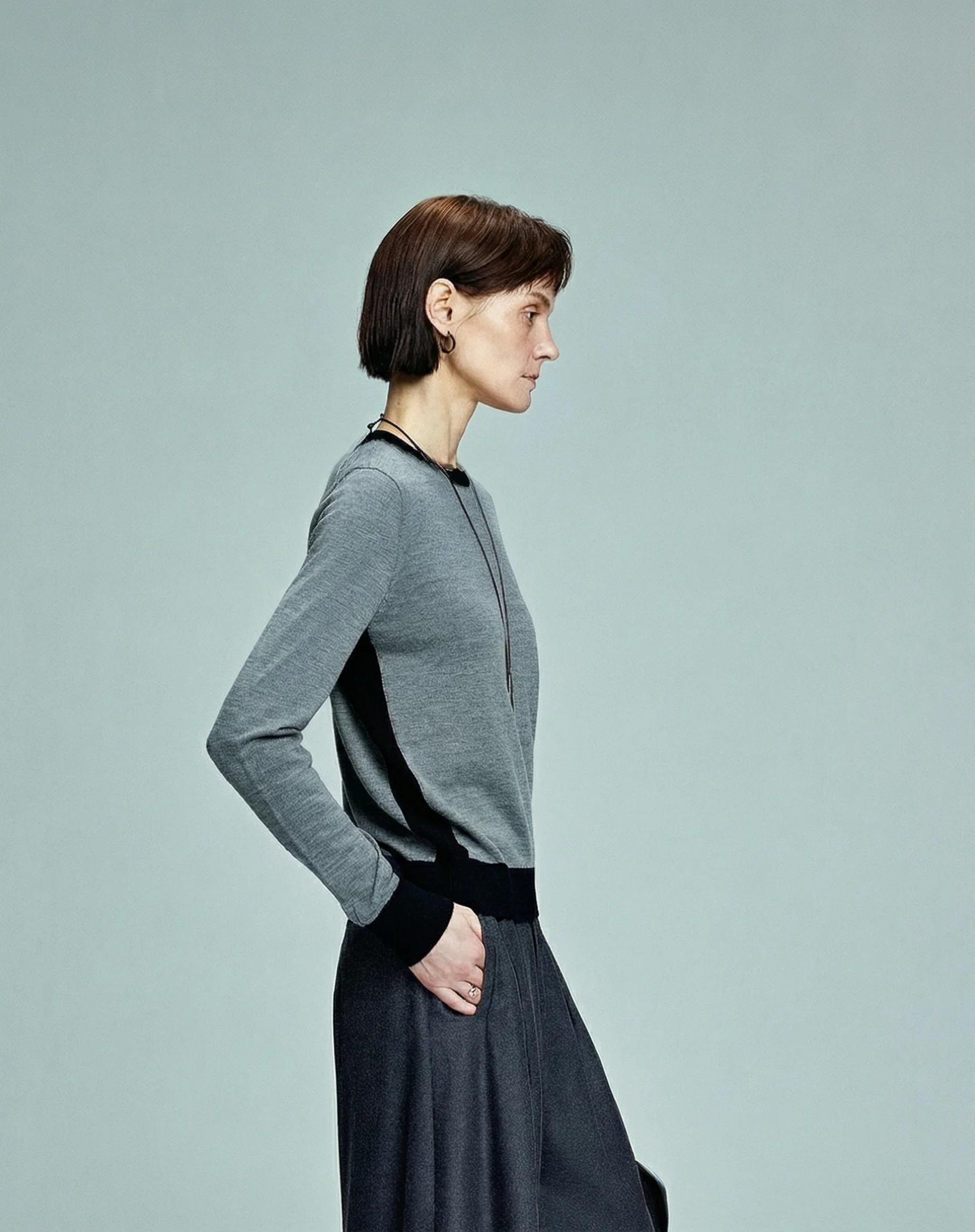Merino Contrast-Trim Sweater - Image 4