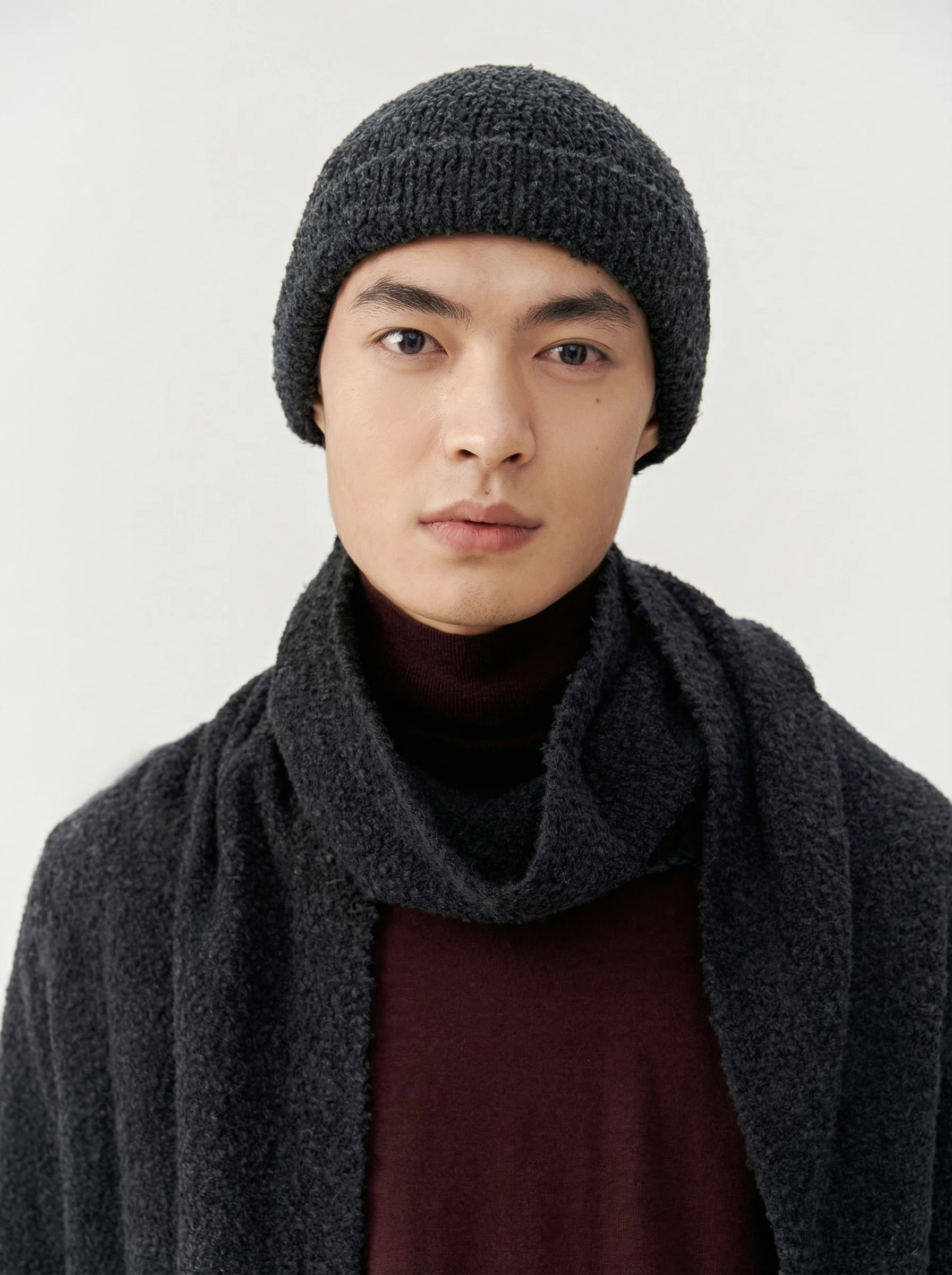 Merino Knit Hat & Scarf