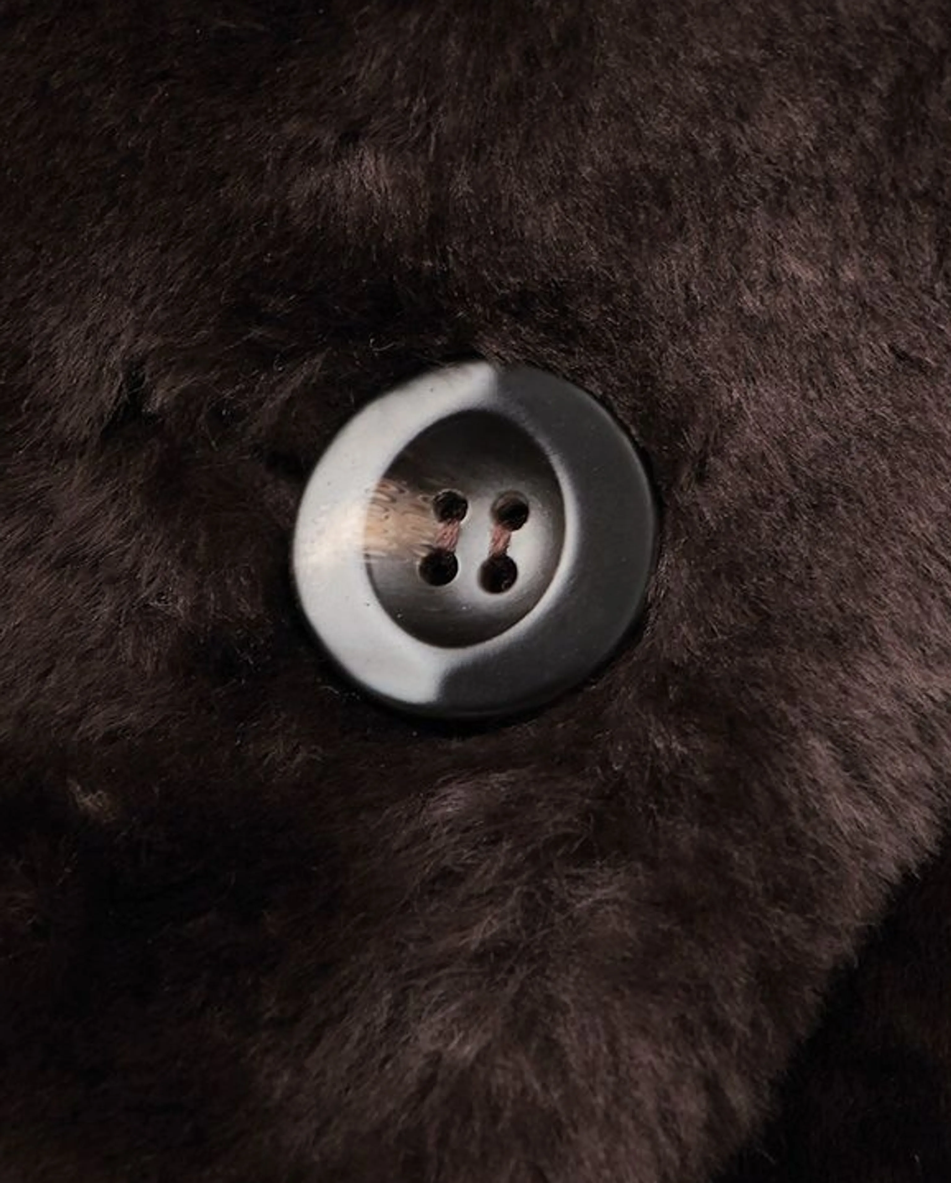 Merino Shearling Double-Breasted Coat - Image 6