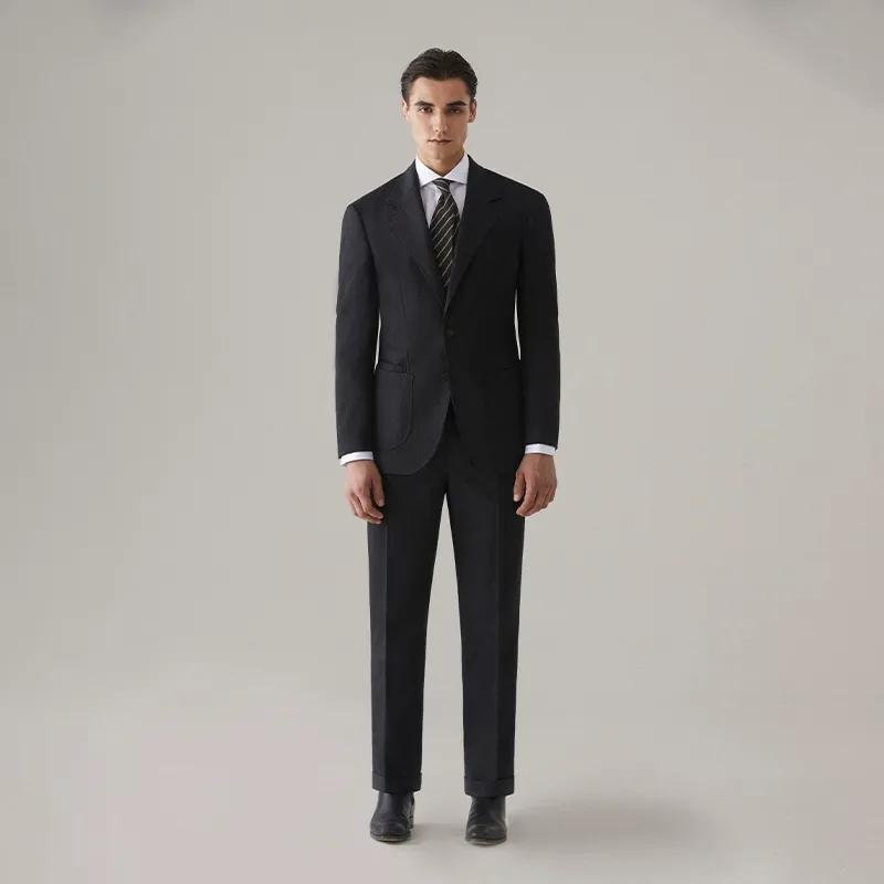 Merino Wool Spring Suit - Image 5