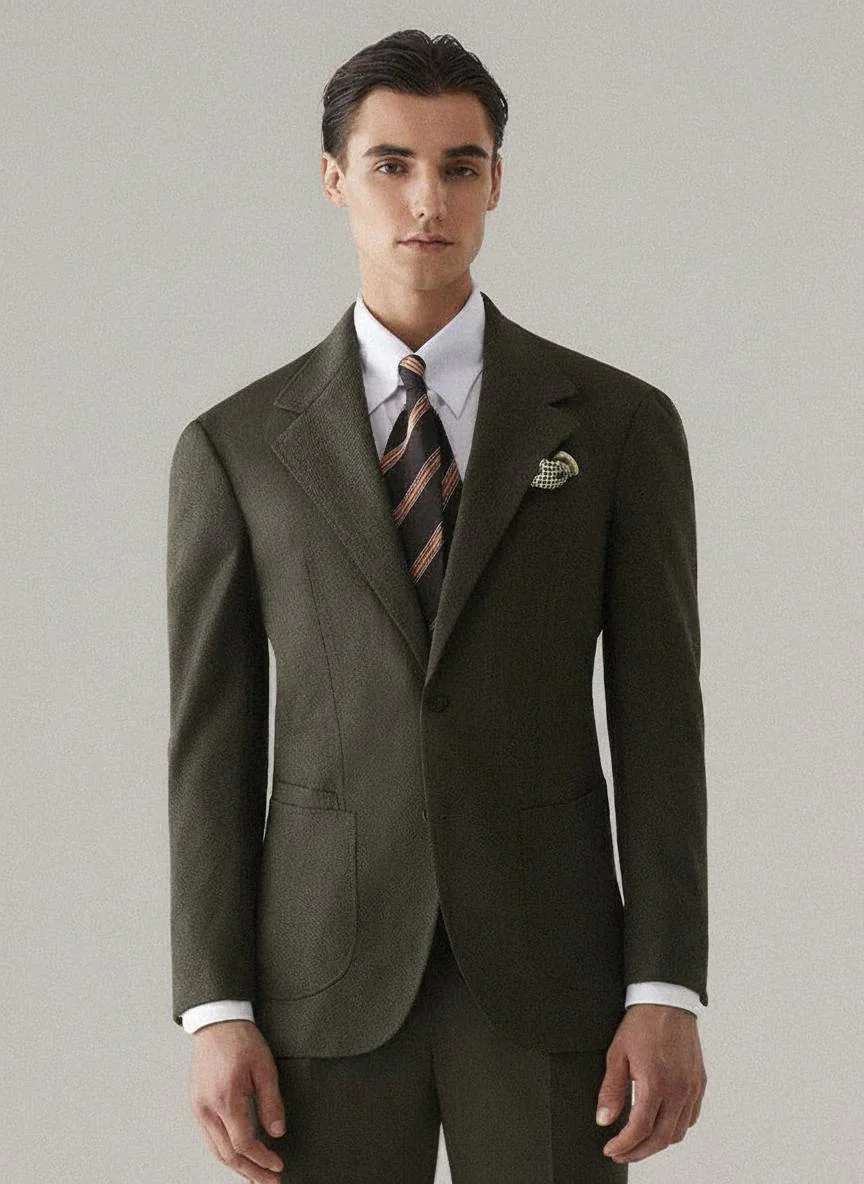 Merino Wool Spring Suit - Image 7