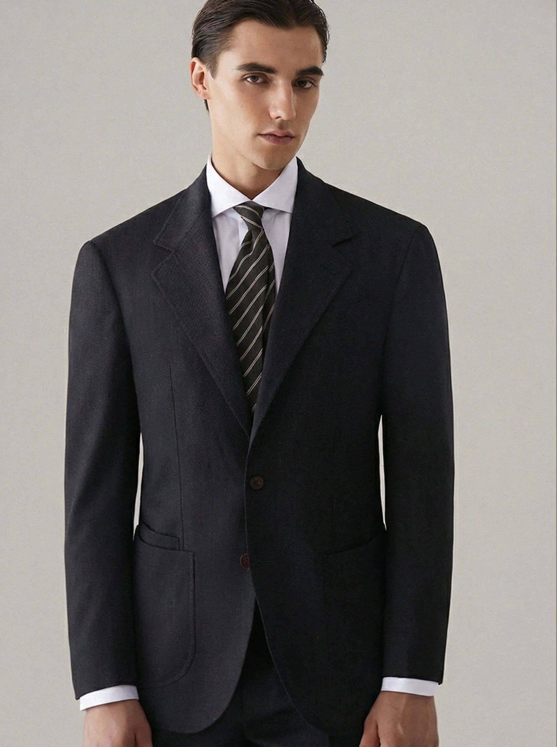 Merino Wool Spring Suit - Image 8